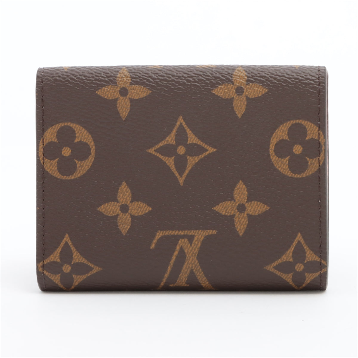Louis Vuitton Monogram Portfolio Celeste M81665 Rose Valerie Compact  Reaction Wallet