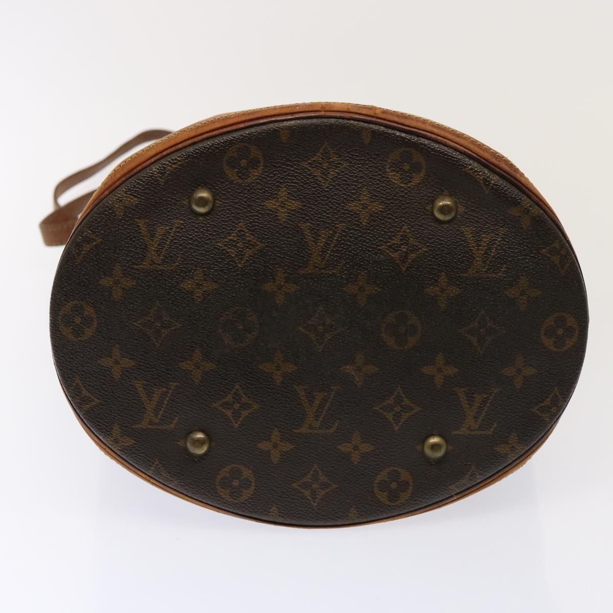 LOUIS VUITTON Monogram Bucket GM Shoulder Bag M42236 LV 77428