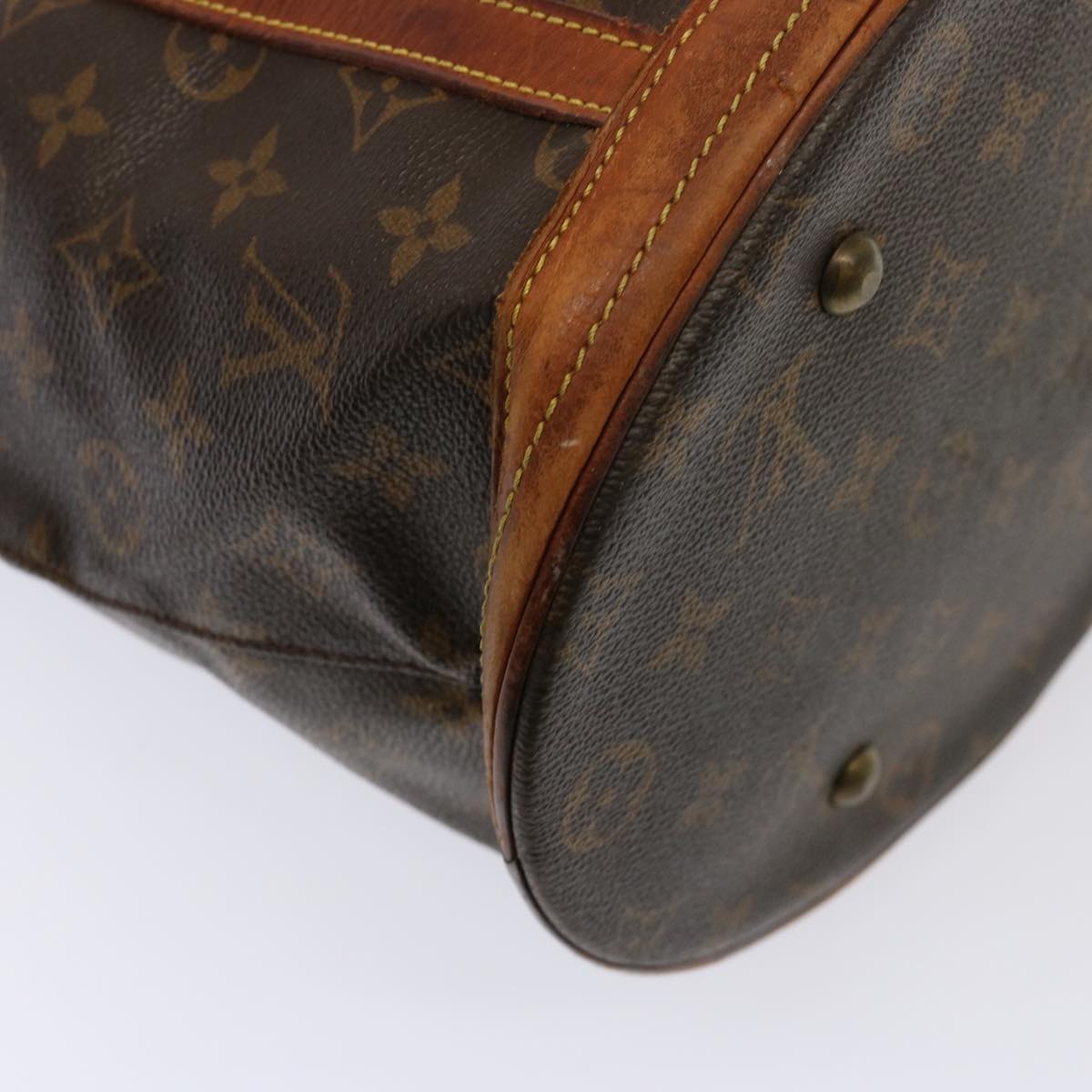 LOUIS VUITTON Monogram Bucket GM Shoulder Bag M42236 LV 77428
