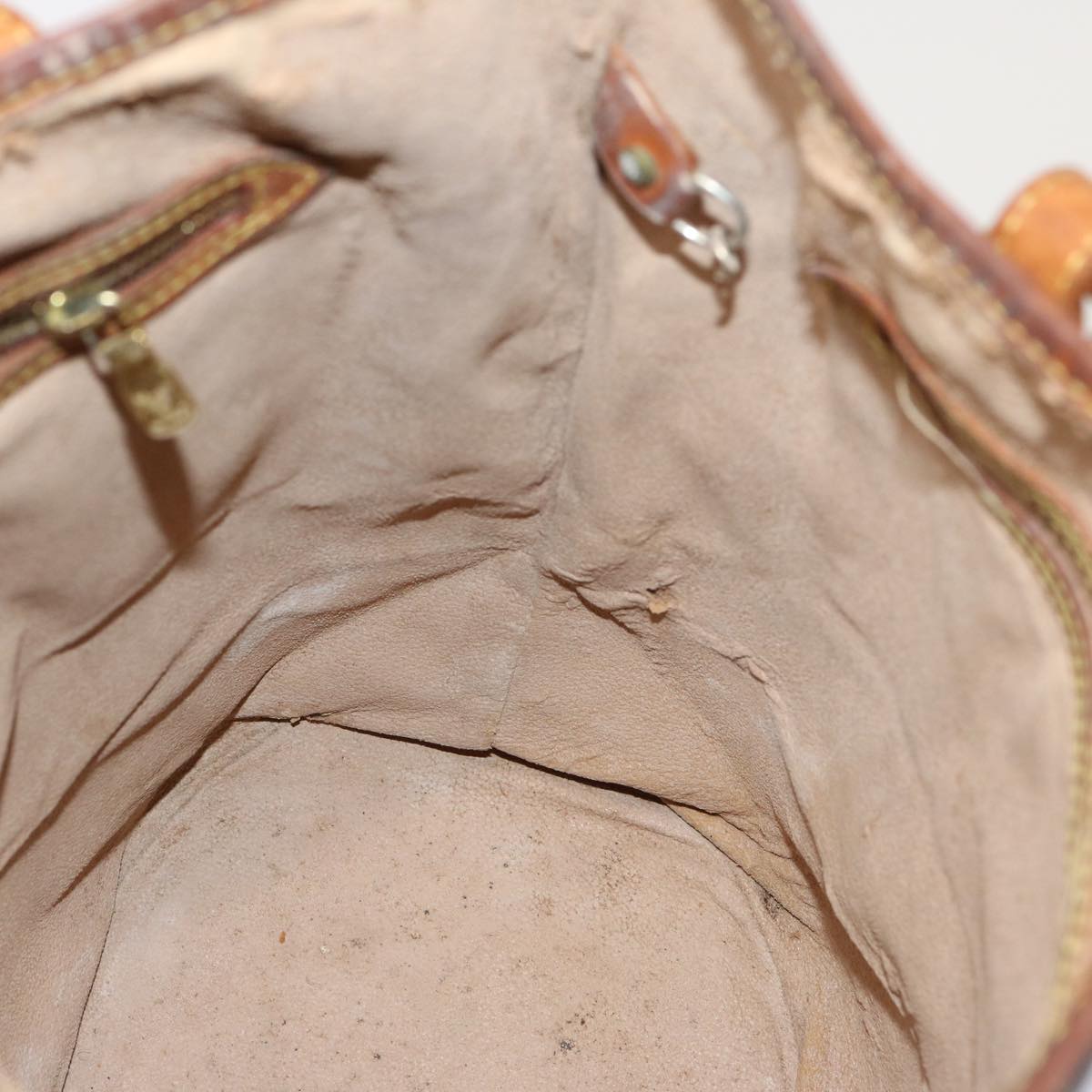 LOUIS VUITTON Monogram Bucket GM Shoulder Bag M42236 LV 77428