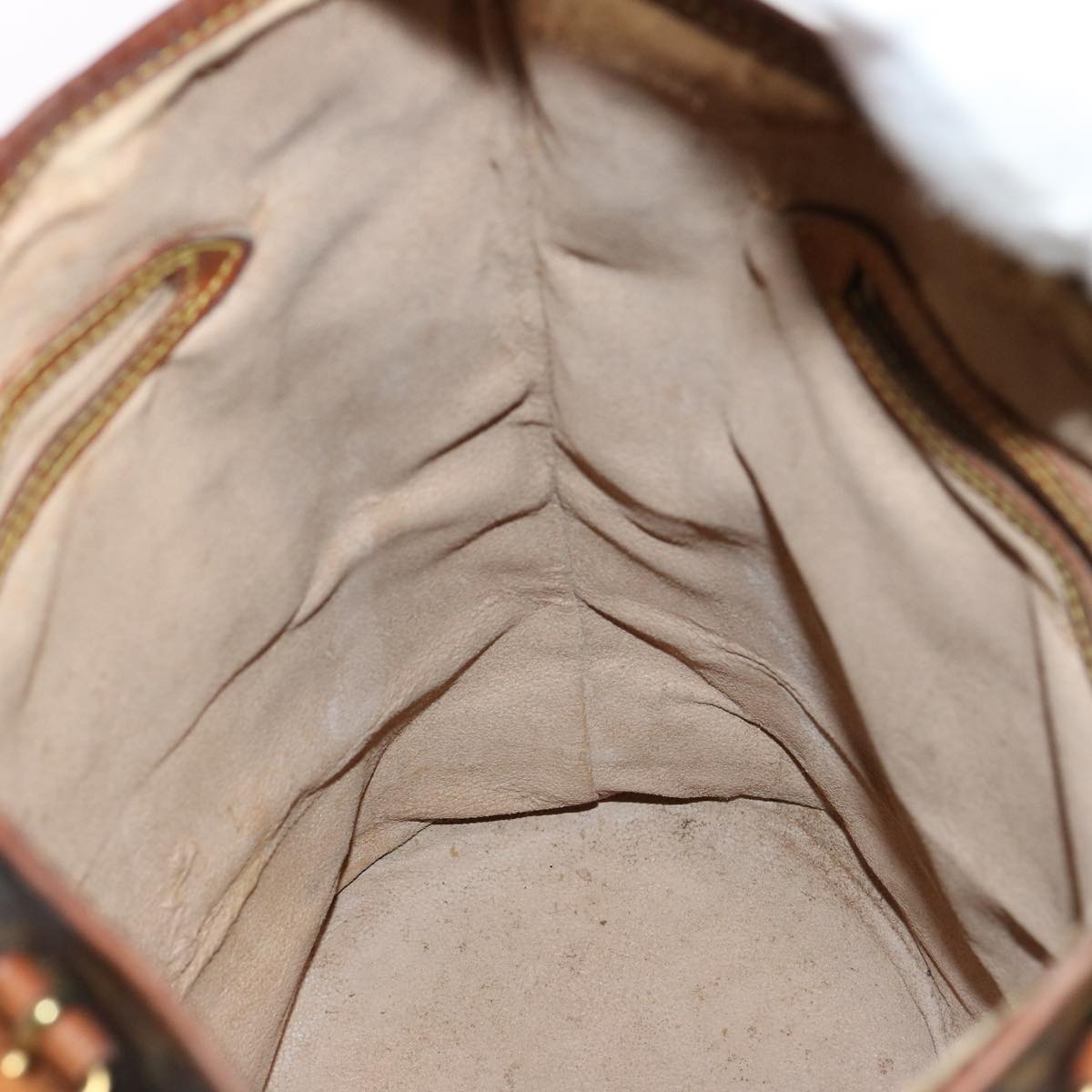 LOUIS VUITTON Monogram Bucket GM Shoulder Bag M42236 LV 77428