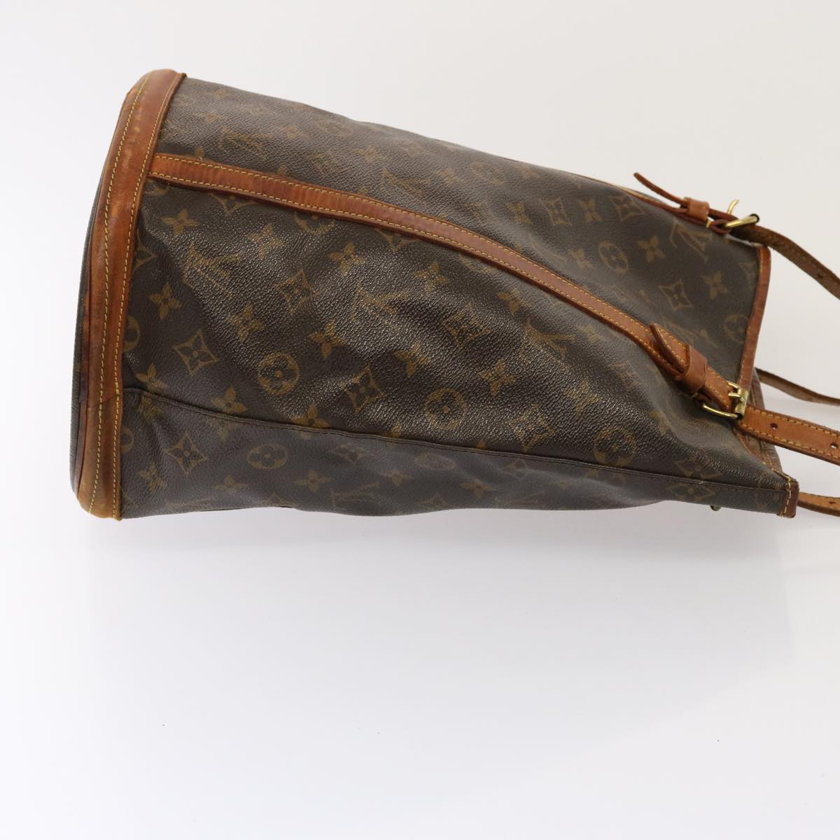 LOUIS VUITTON Monogram Bucket GM Shoulder Bag M42236 LV 77428
