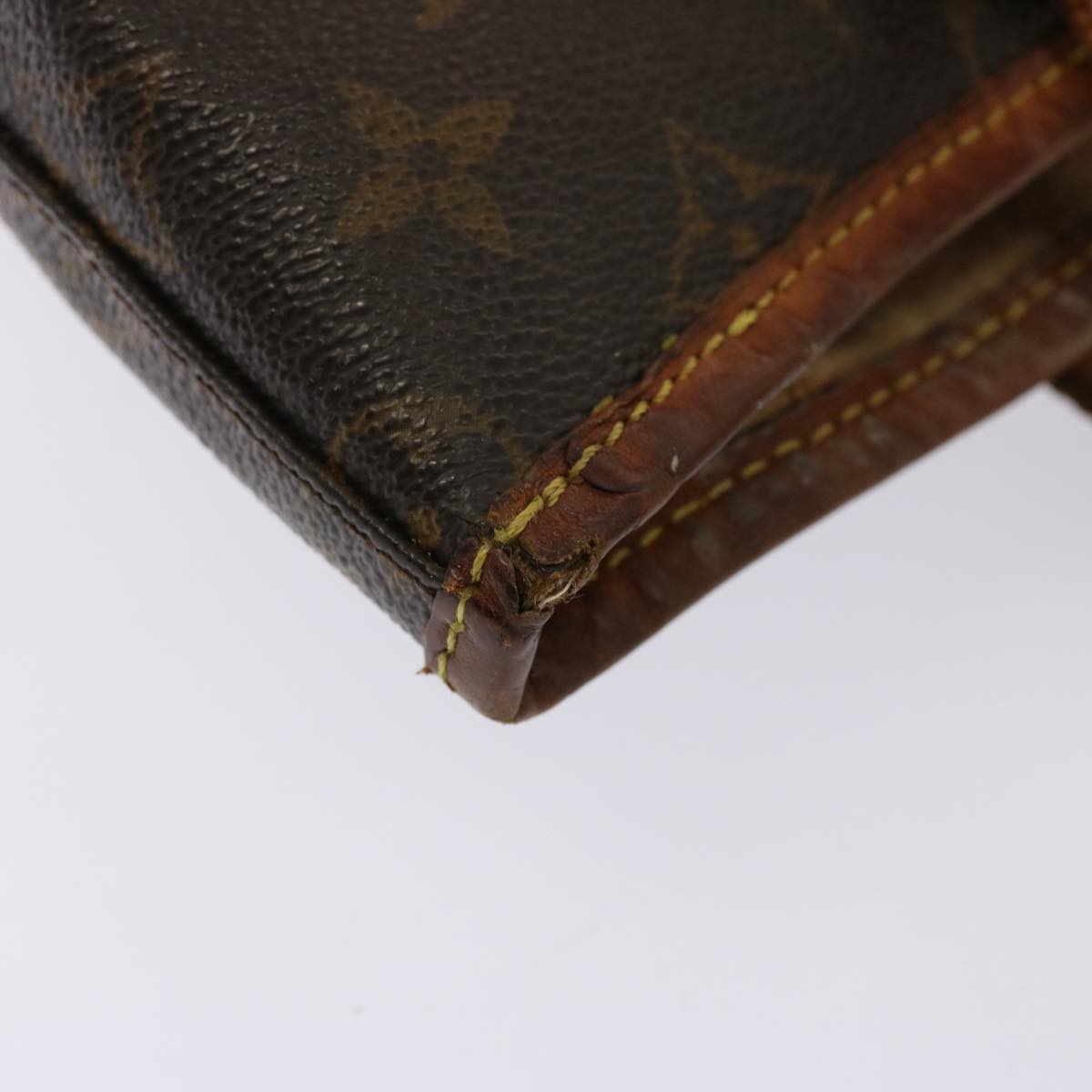 LOUIS VUITTON Monogram Bucket GM Shoulder Bag M42236 LV 77428