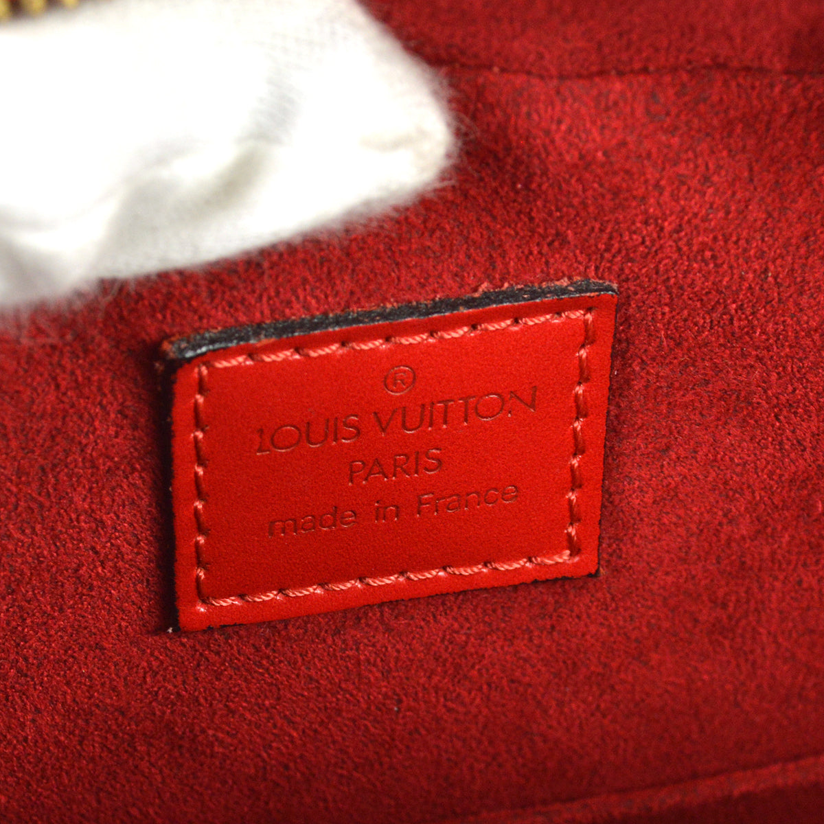 Louis Vuitton 1998 Red Epi Sablon M52047