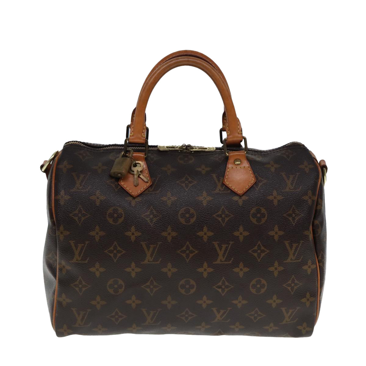 LOUIS VUITTON Monogram Speedy Bandouliere 30 Hand Bag M40391 LV 77518
