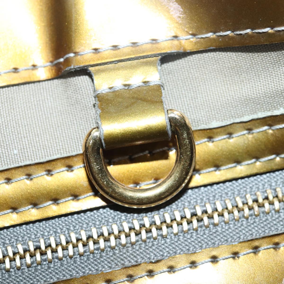 LOUIS VUITTON Monogram Vernis Wilshire PM Hand Bag Veil Bronze M91642 77559