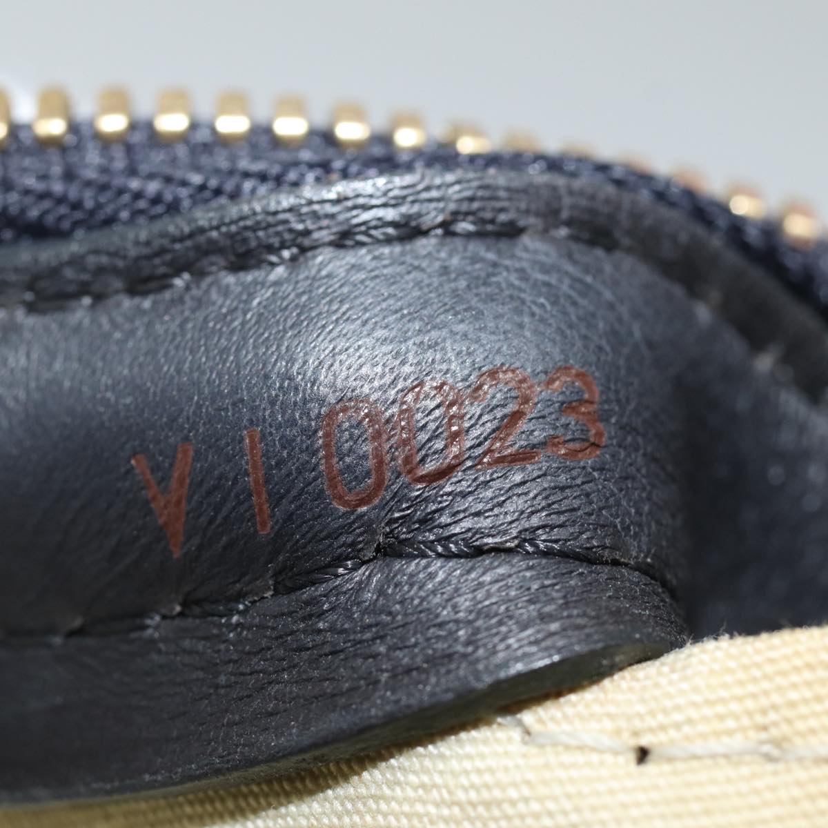LOUIS VUITTON Monogram Mini Josephine PM Hand Bag Blue M92049 LV 77560