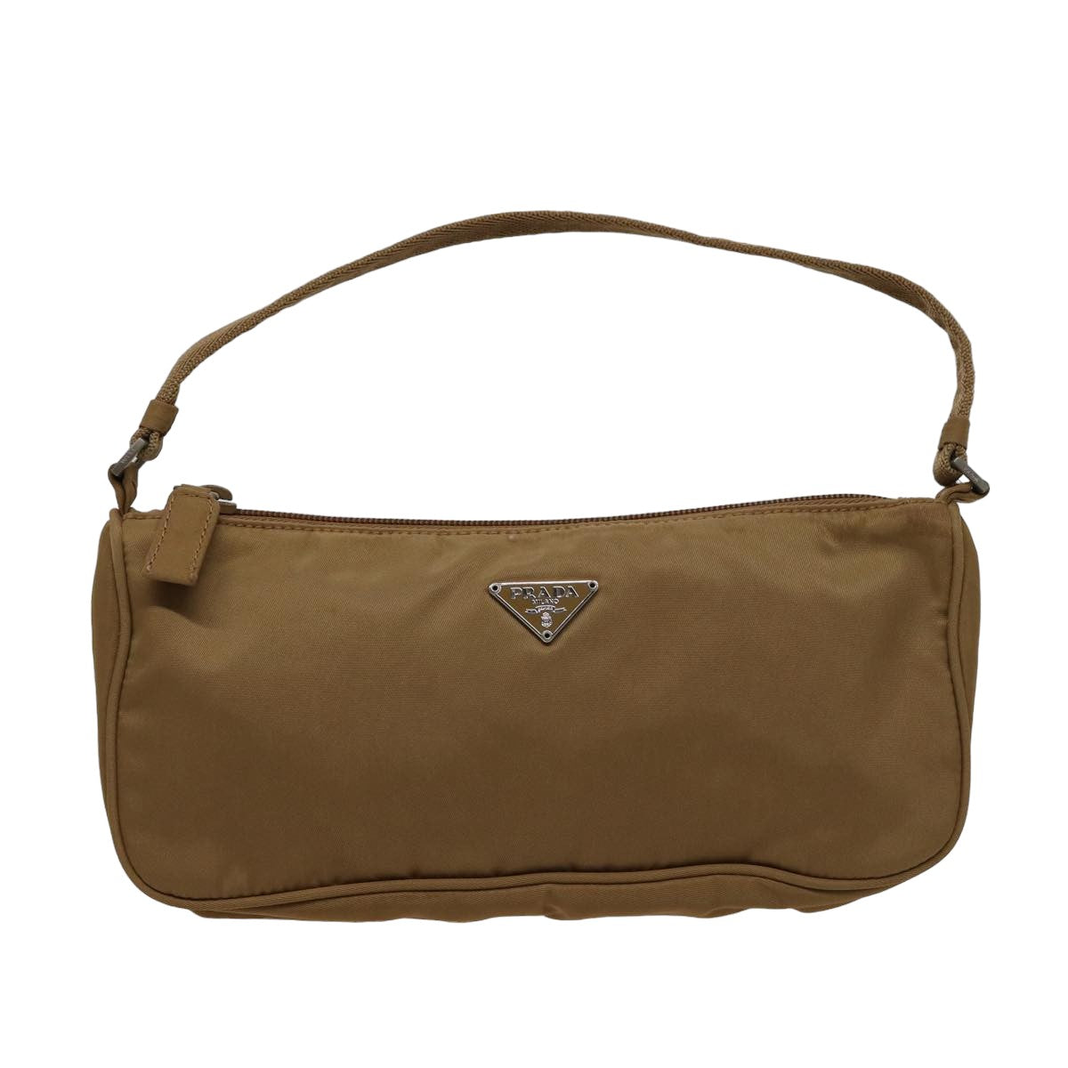 Luxury PradaAccessory Pouch Nylon Beige 77743