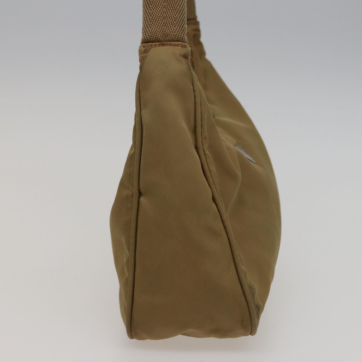 Luxury PradaHand Bag Nylon Beige 77744
