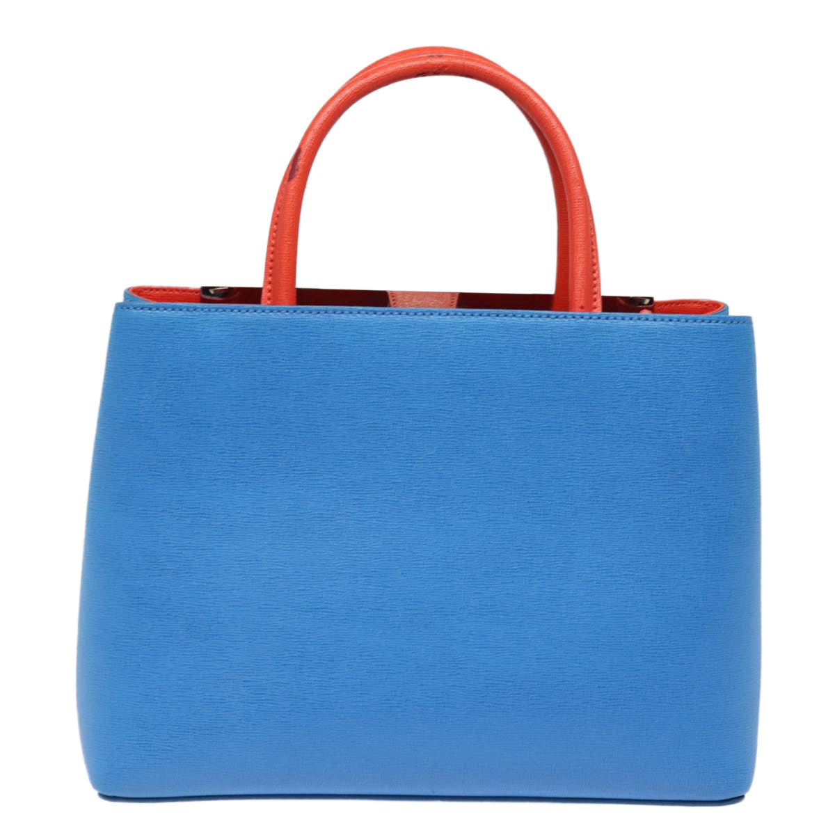 Luxury Fendi Hand Bag Leather 2way Blue77771A