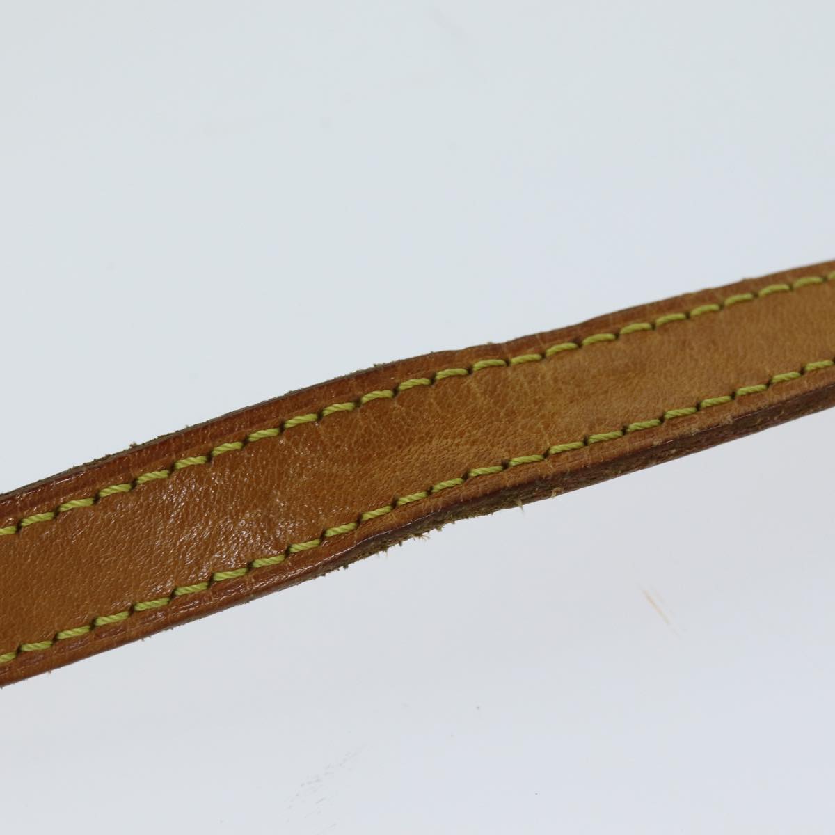 LOUIS VUITTON Shoulder Strap Leather 35.8"" Beige LV 77781