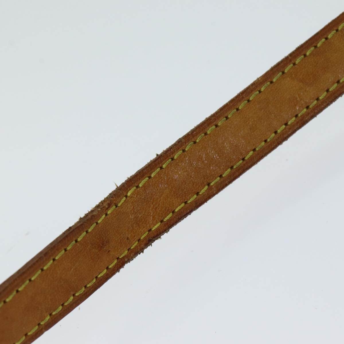 LOUIS VUITTON Shoulder Strap Leather 35.8"" Beige LV 77781