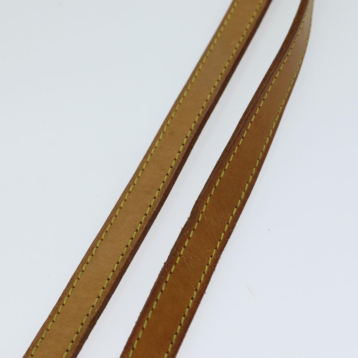 LOUIS VUITTON Shoulder Strap Leather 35.8"" Beige LV 77781