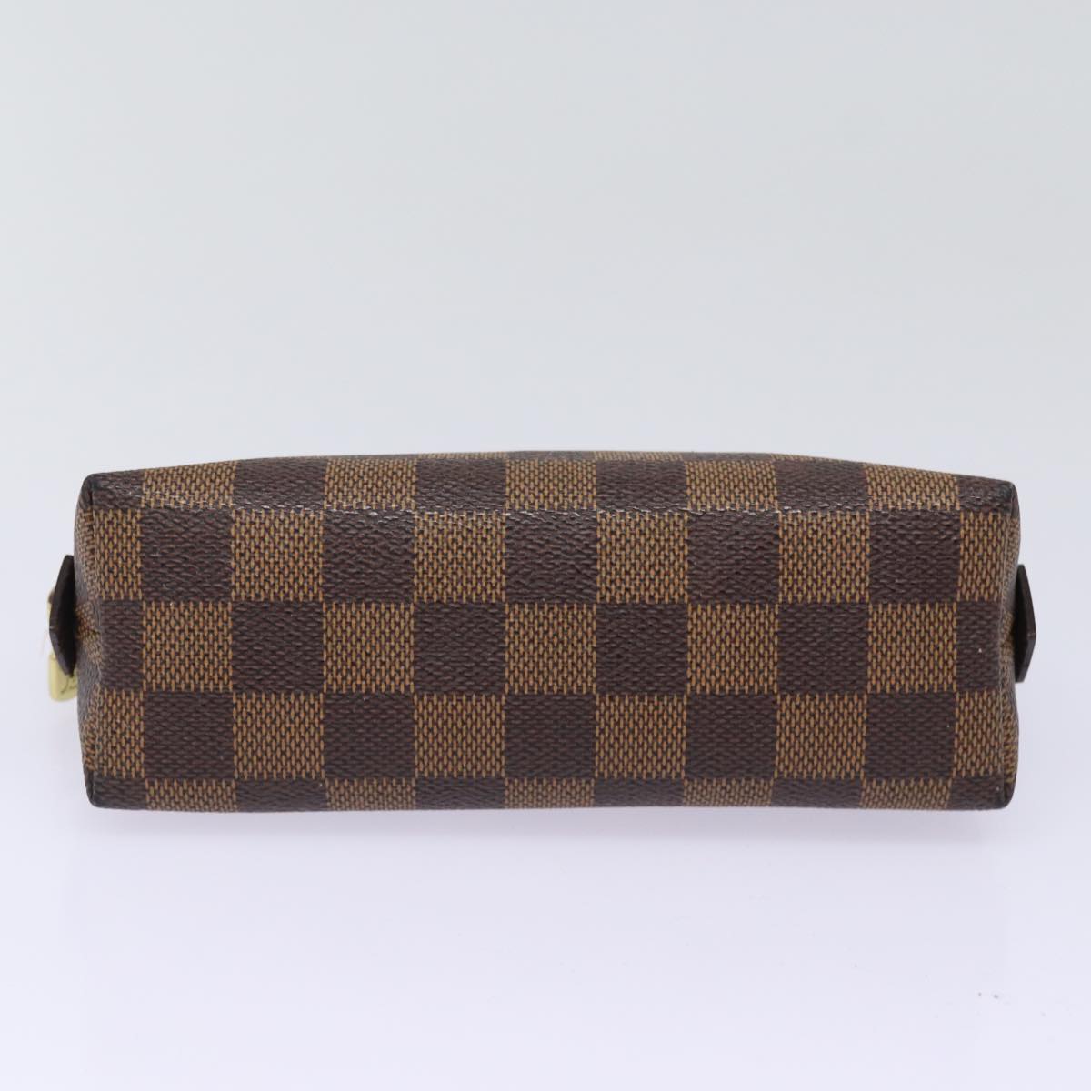 LOUIS VUITTON Damier Ebene Pochette Cosmetic PM Pouch N47516 LV 77849