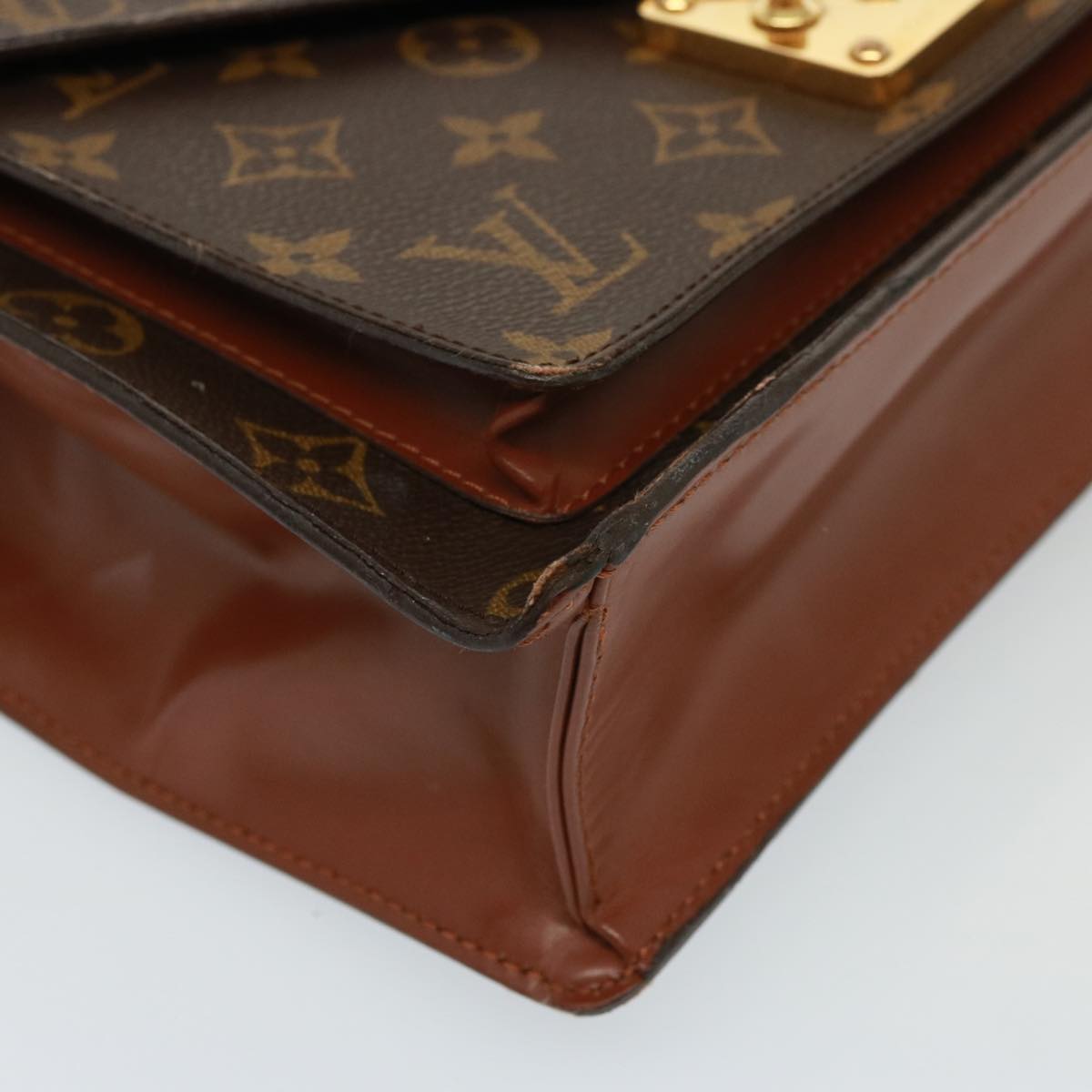 LOUIS VUITTON Monogram Monceau 26 Shoulder Bag M51187 LV 77864