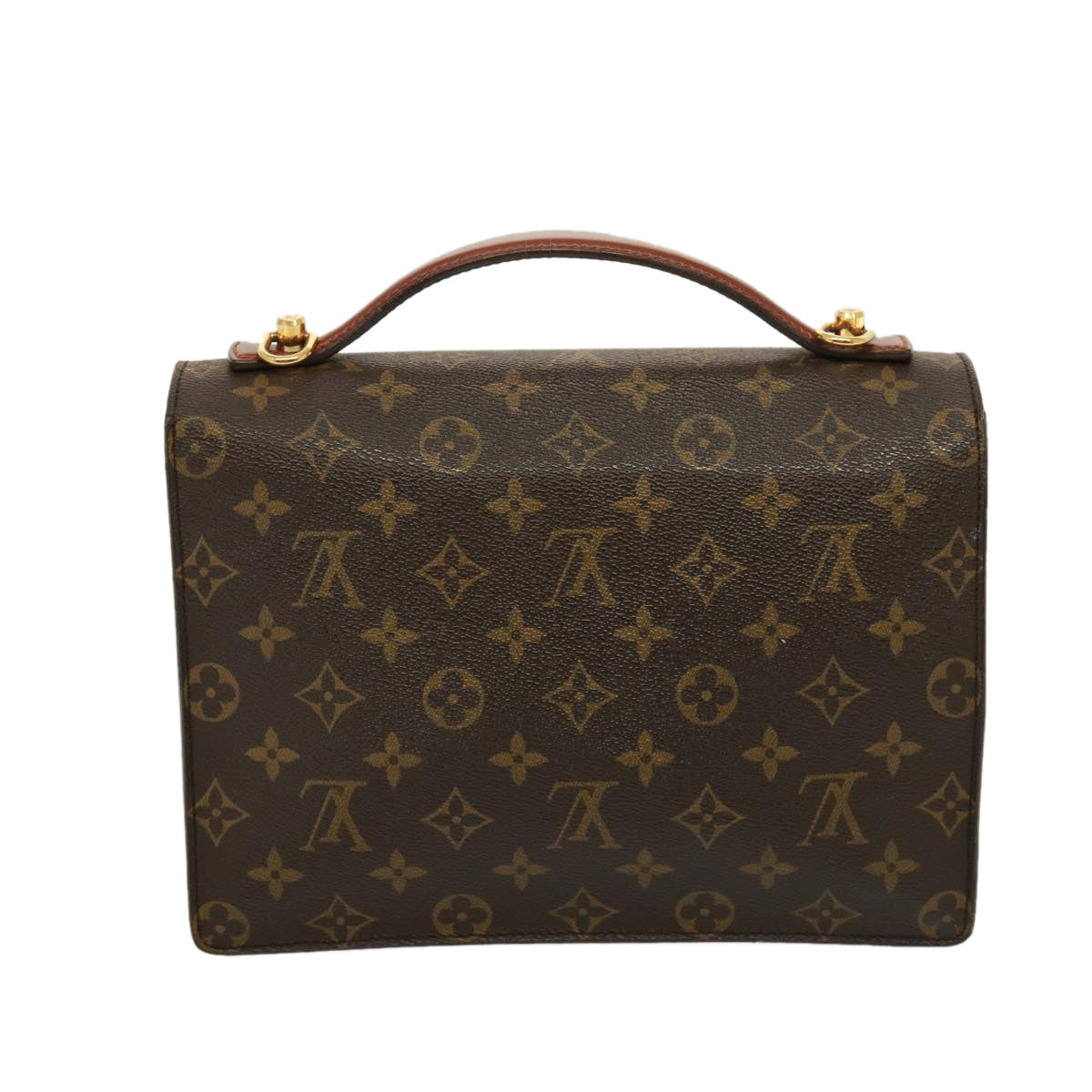 LOUIS VUITTON Monogram Monceau 26 Shoulder Bag M51187 LV 77864