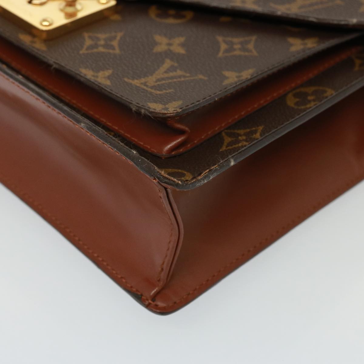 LOUIS VUITTON Monogram Monceau 26 Shoulder Bag M51187 LV 77864