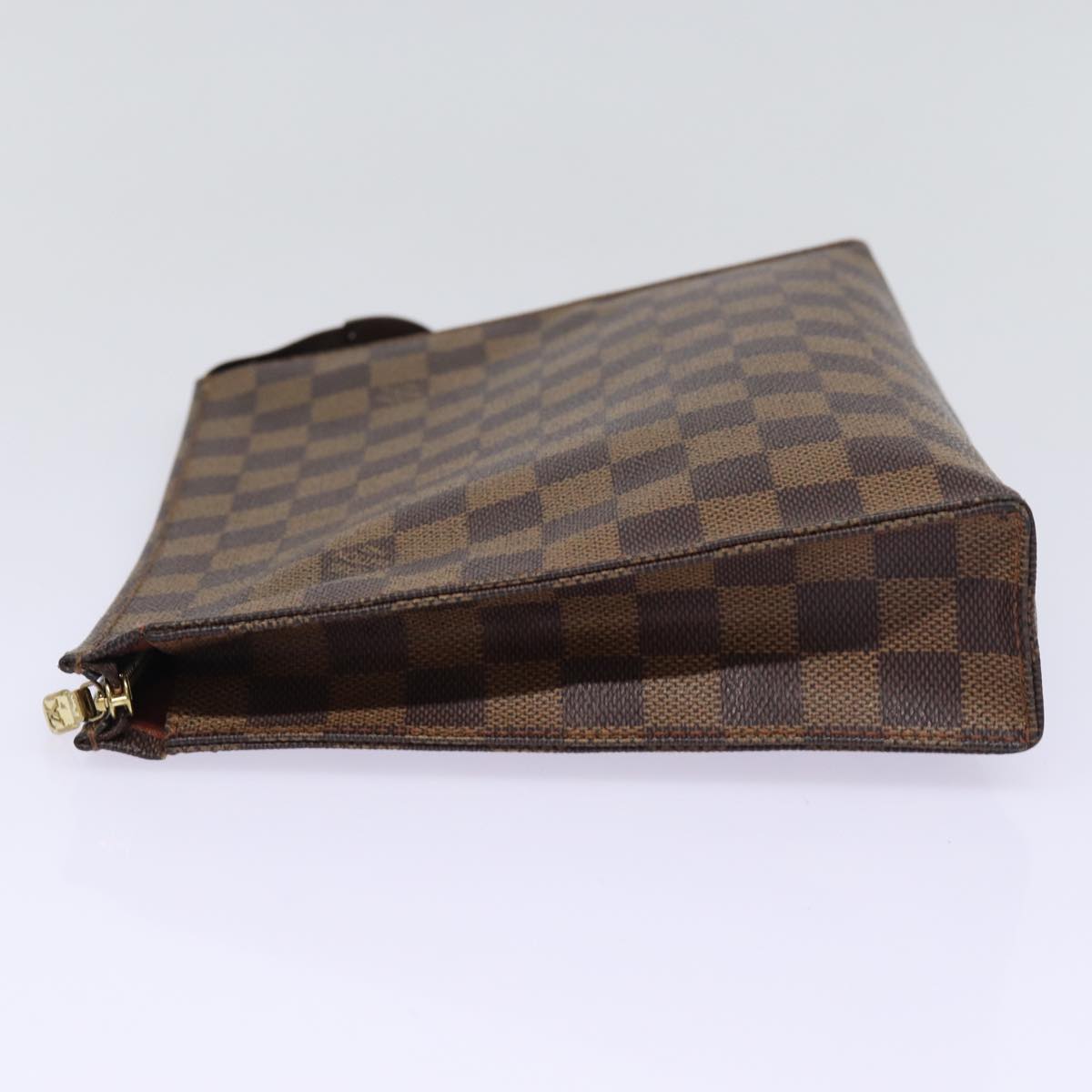 LOUIS VUITTON Damier Ebene Poche Toilette 26 Pouch N47543 LV 77868