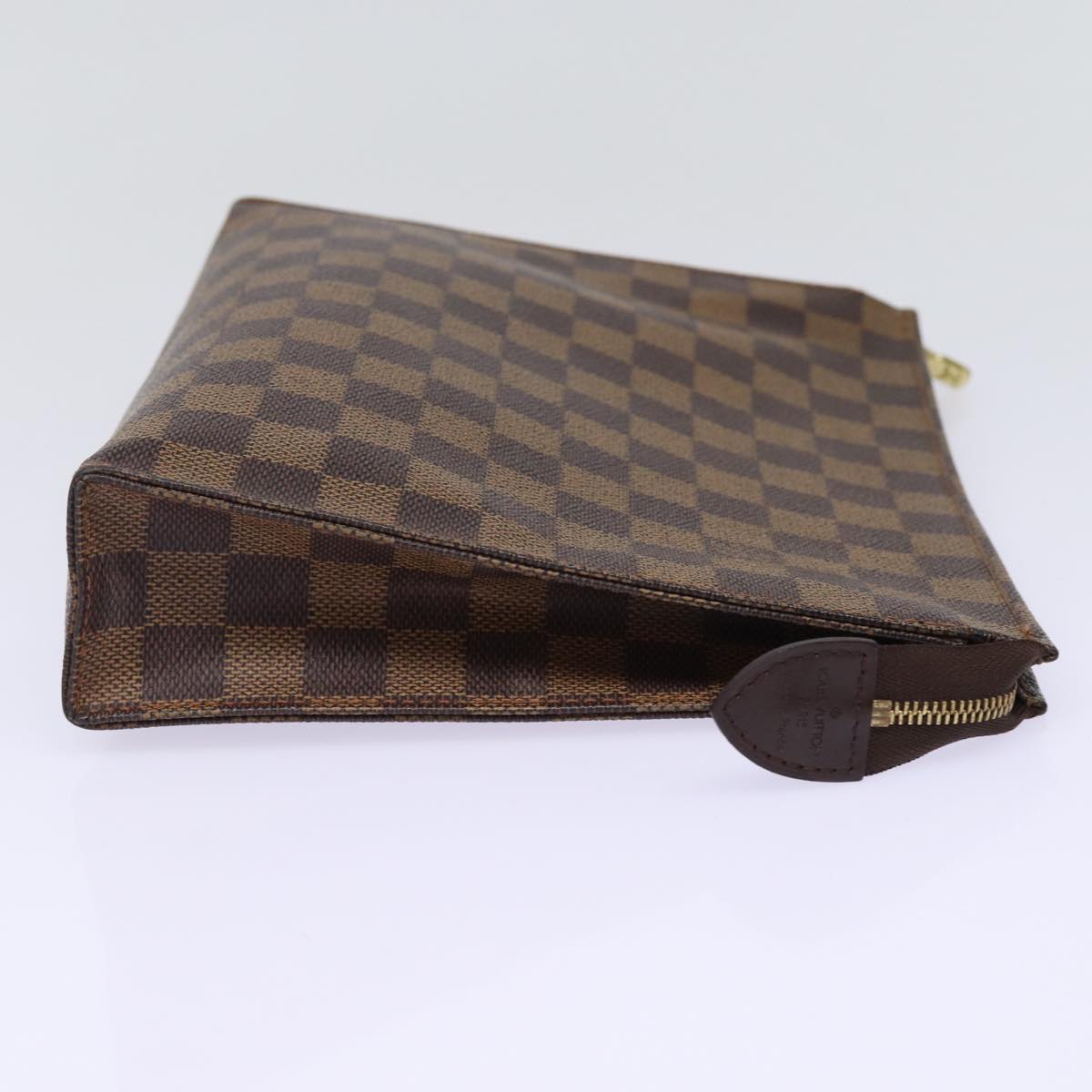 LOUIS VUITTON Damier Ebene Poche Toilette 26 Pouch N47543 LV 77868