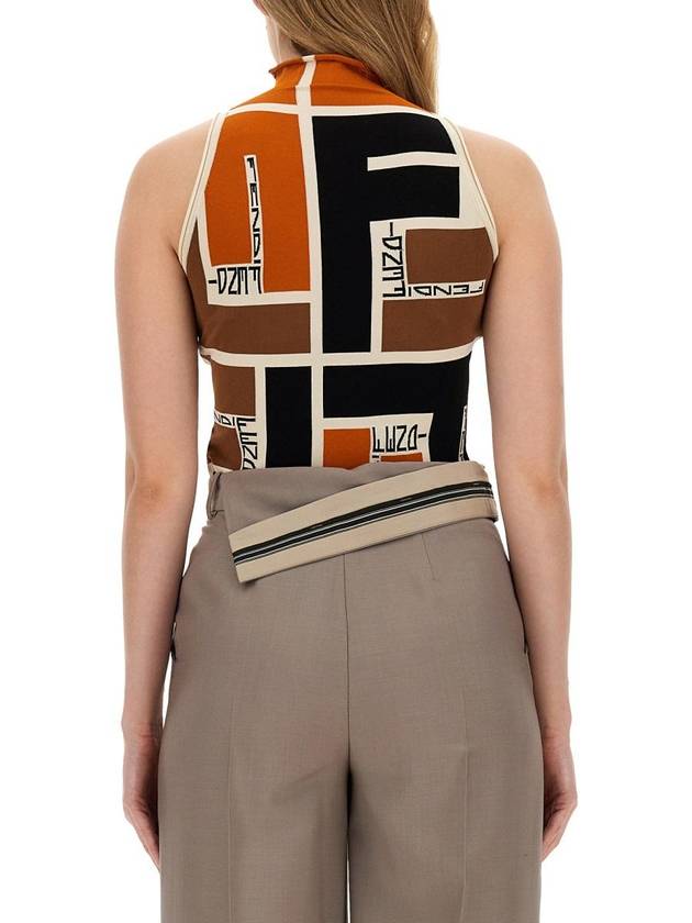 Luxury Fendi short sleeve t-shirt FZXB84ARV2 F1NZQ Multicolor