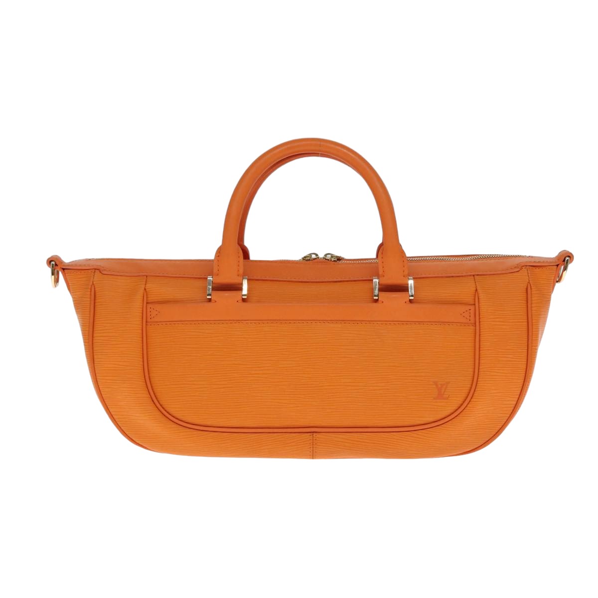 LOUIS VUITTON Epi Danura GM Hand Bag Orange Mandarin M5890H LV 77879