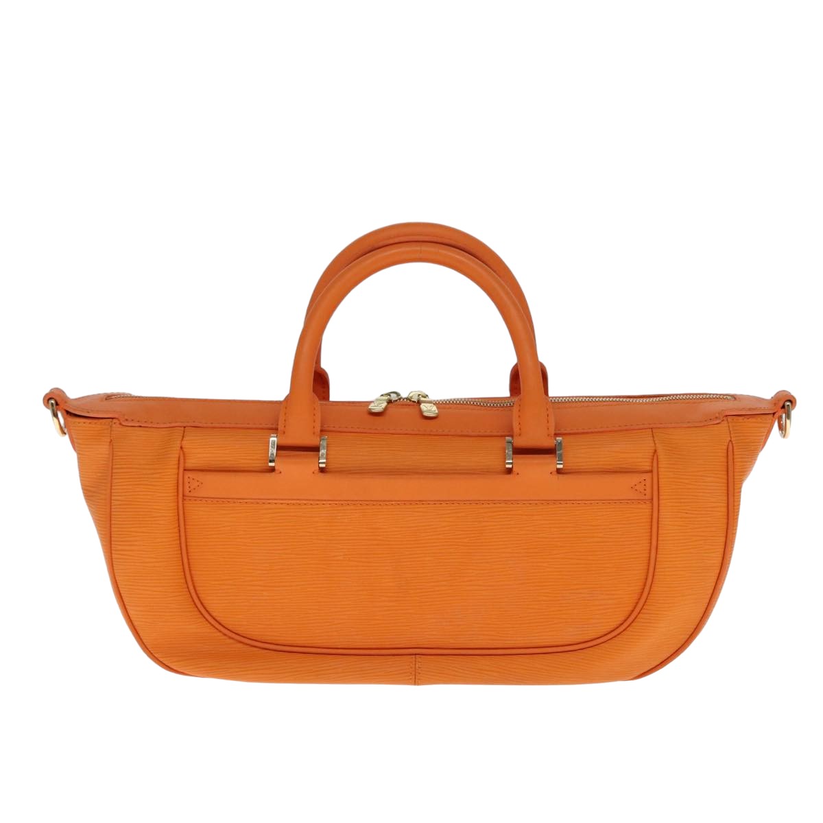LOUIS VUITTON Epi Danura GM Hand Bag Orange Mandarin M5890H LV 77879