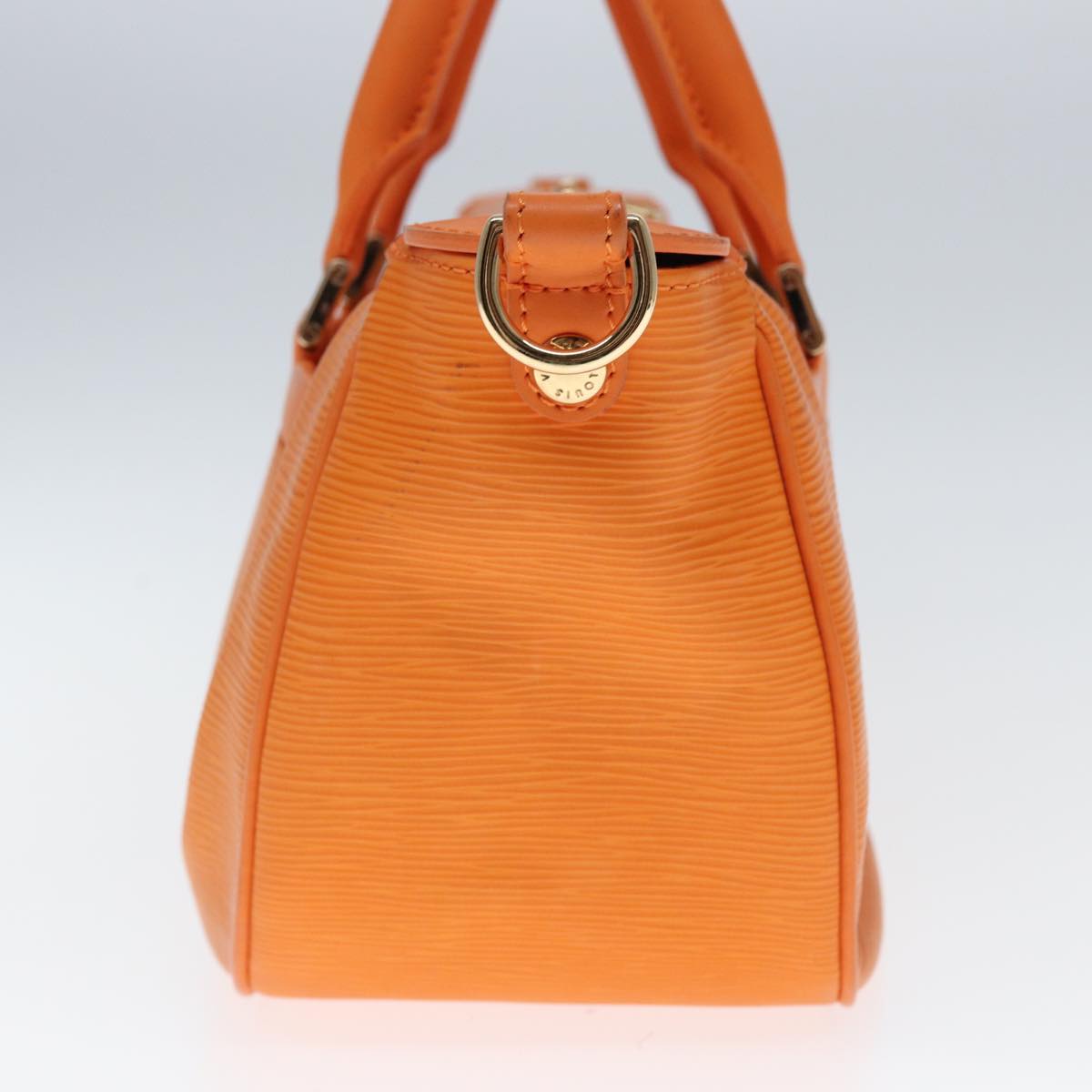 LOUIS VUITTON Epi Danura GM Hand Bag Orange Mandarin M5890H LV 77879