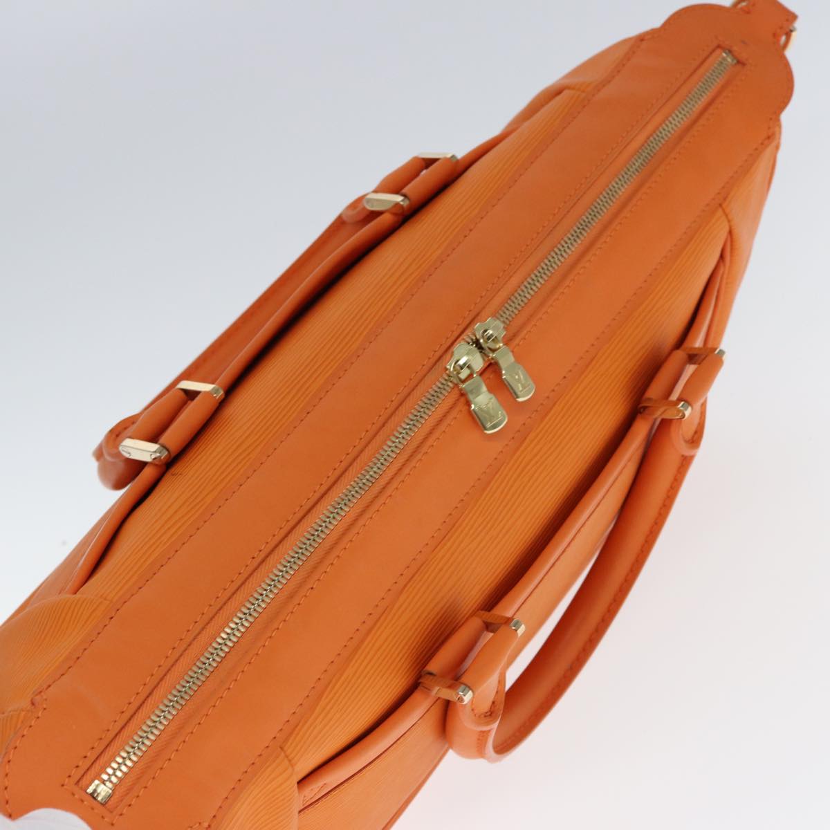 LOUIS VUITTON Epi Danura GM Hand Bag Orange Mandarin M5890H LV 77879