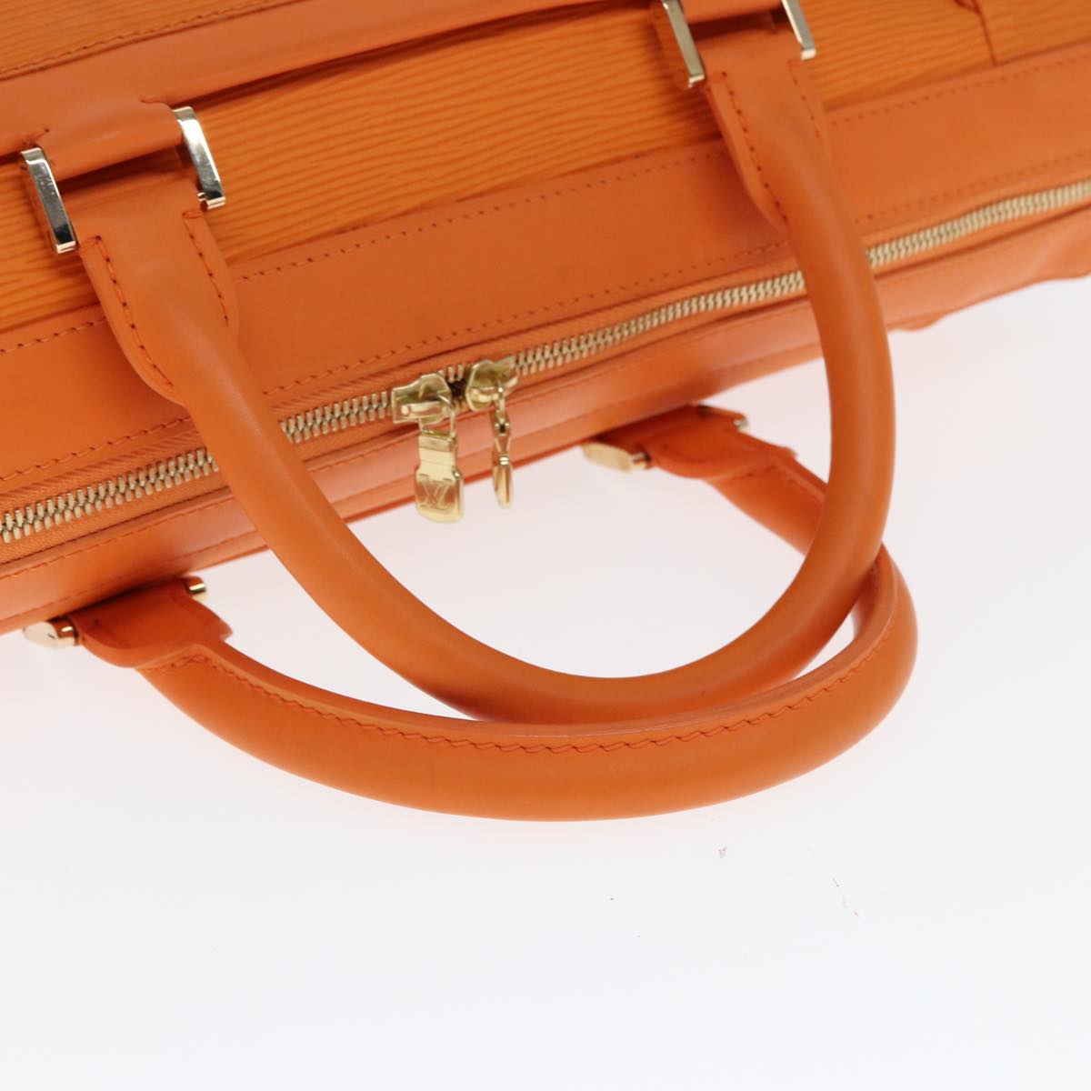 LOUIS VUITTON Epi Danura GM Hand Bag Orange Mandarin M5890H LV 77879