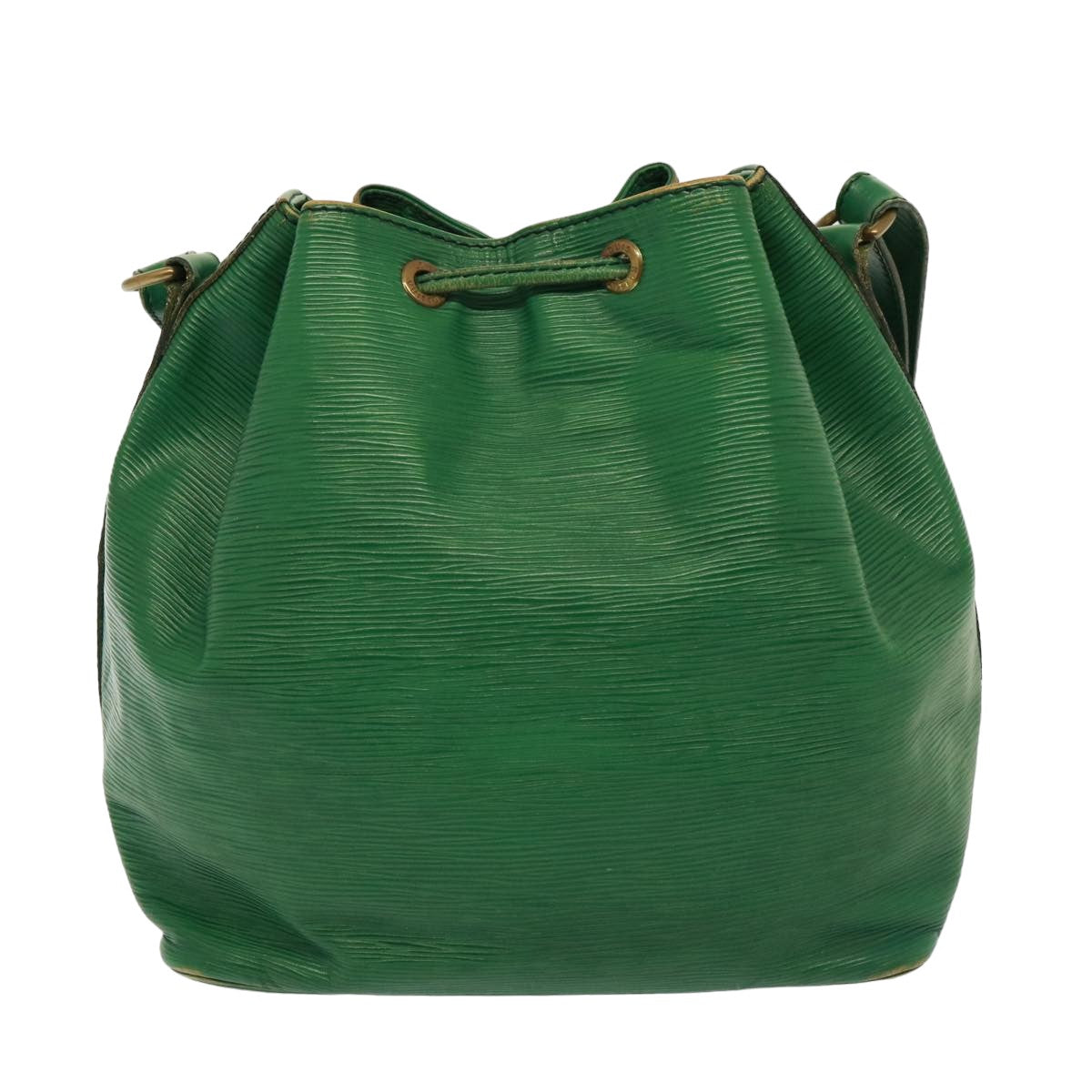 LOUIS VUITTON Epi Petit Noe Shoulder Bag Green M44104 LV 77895
