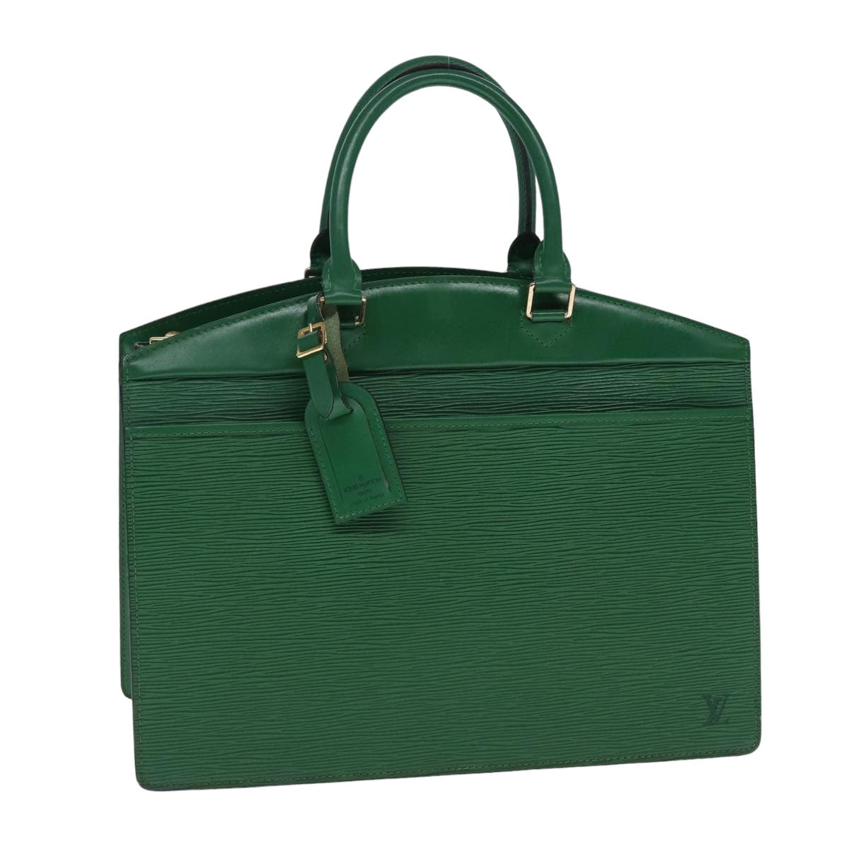LOUIS VUITTON Epi Riviera Hand Bag Green M48184 LV 77904