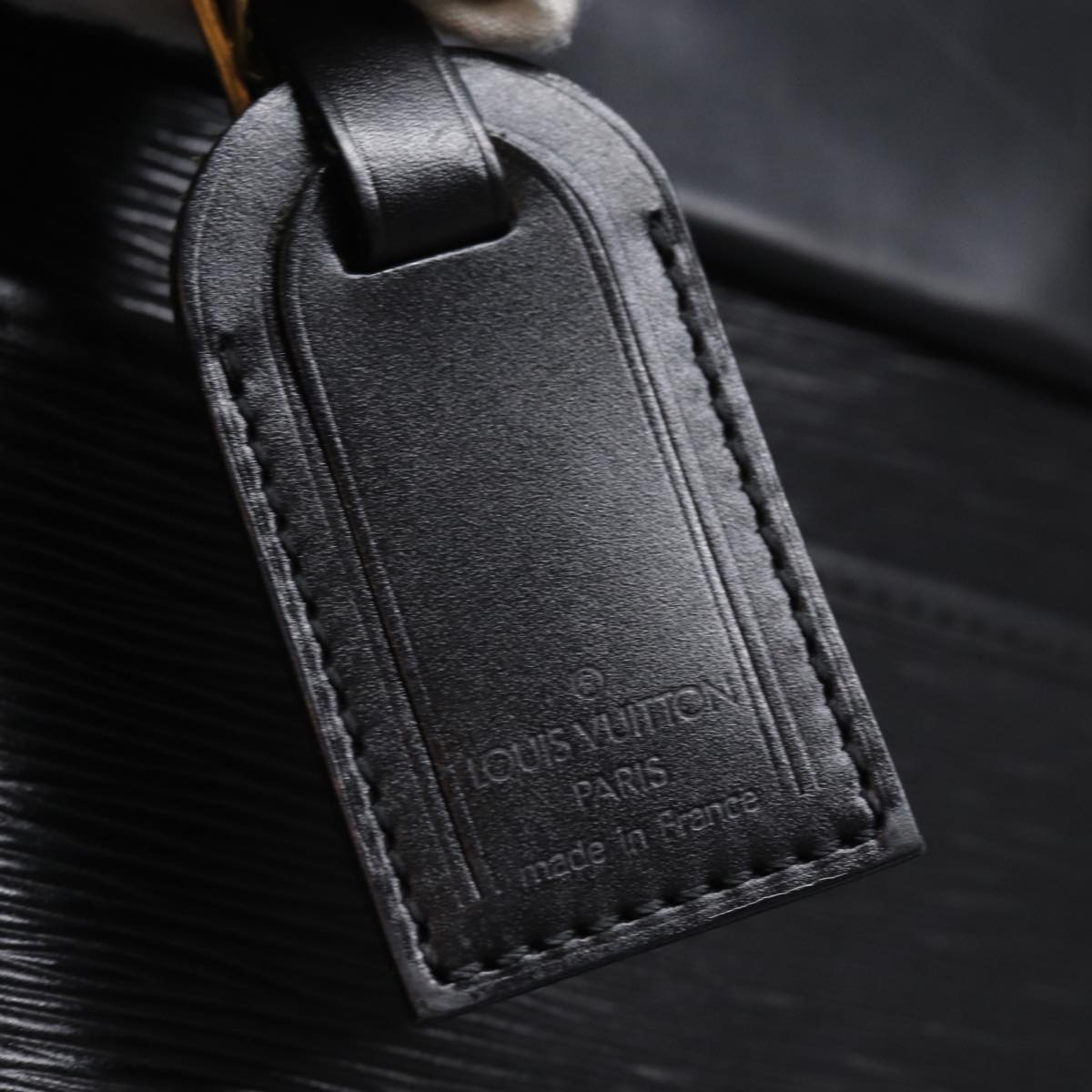 LOUIS VUITTON Epi Riviera Hand Bag Noir Black M48182 LV 77907