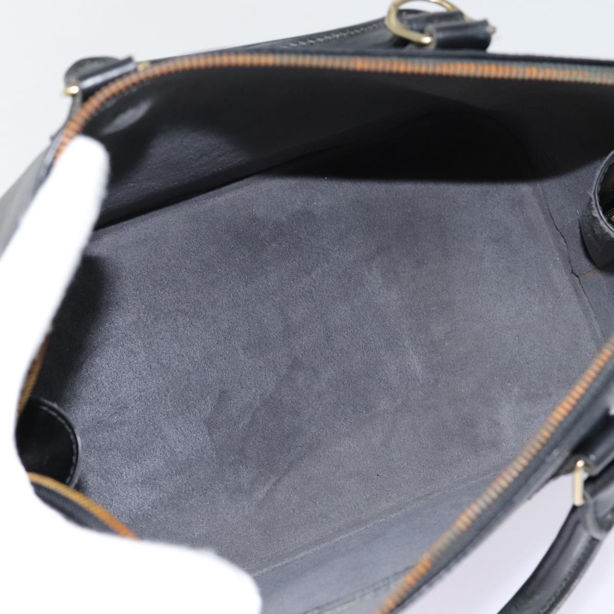 LOUIS VUITTON Epi Alma Hand Bag Black M52142 LV 77908