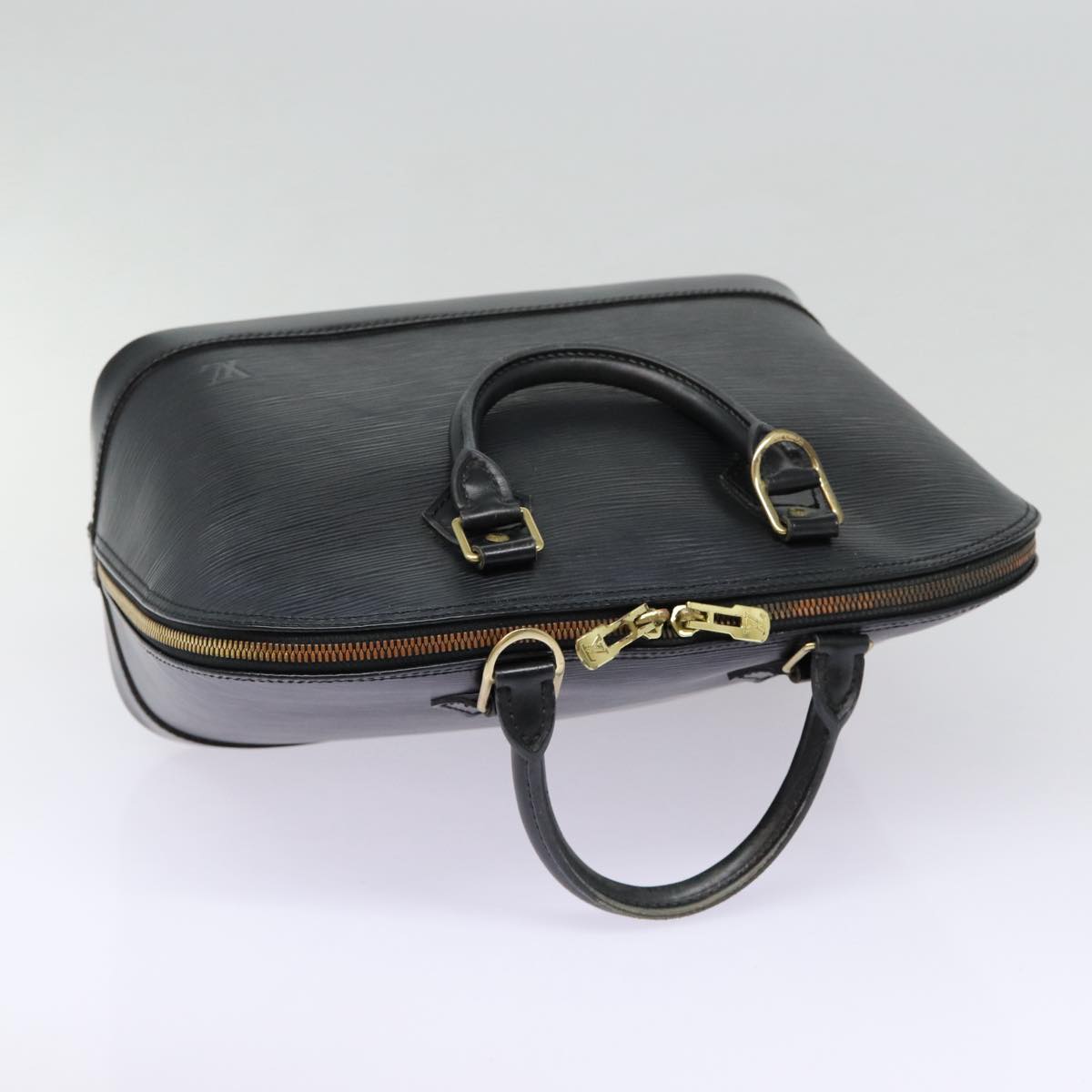 LOUIS VUITTON Epi Alma Hand Bag Black M52142 LV 77908