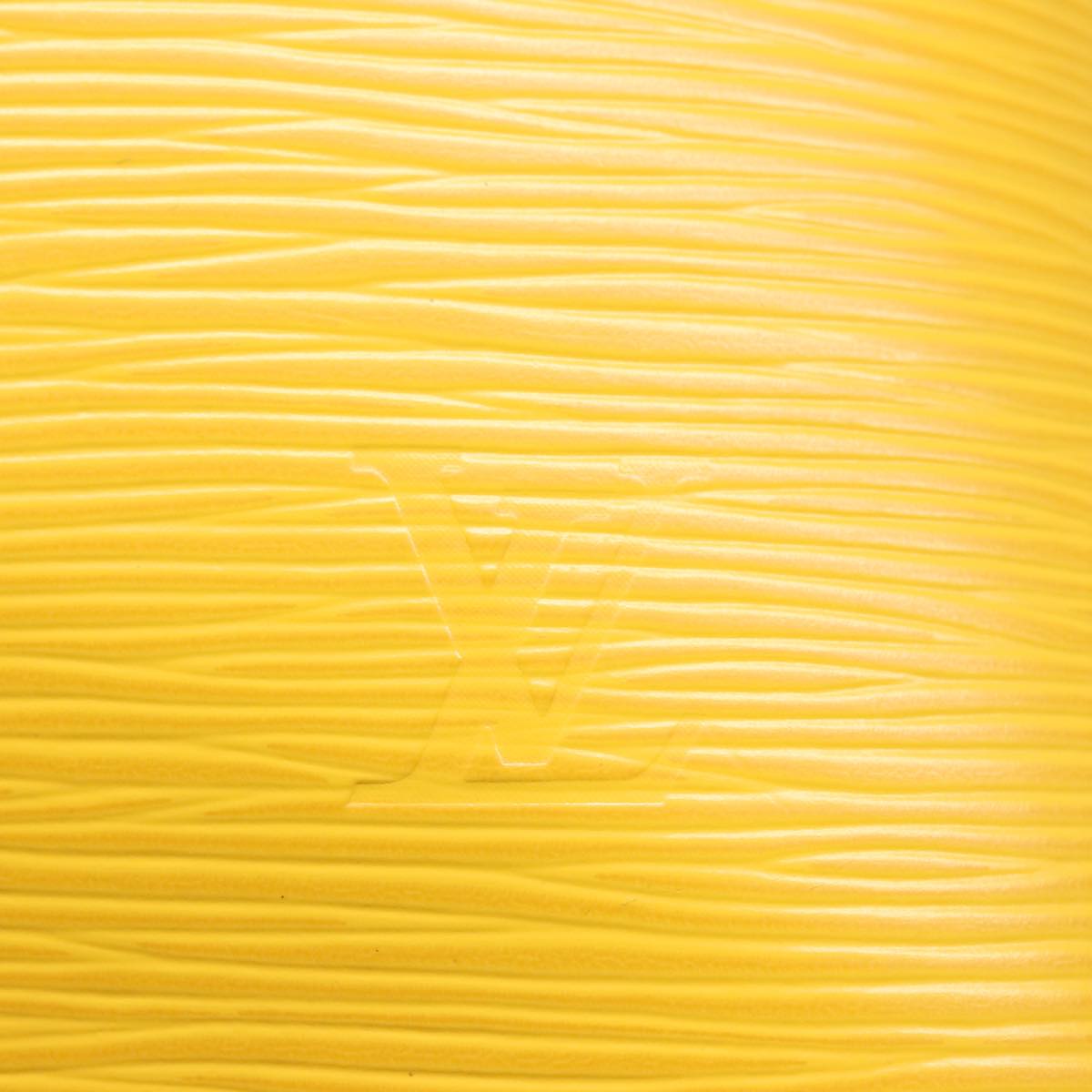 LOUIS VUITTON Epi Alma PM Hand Bag Yellow Citron M40619 LV 77910