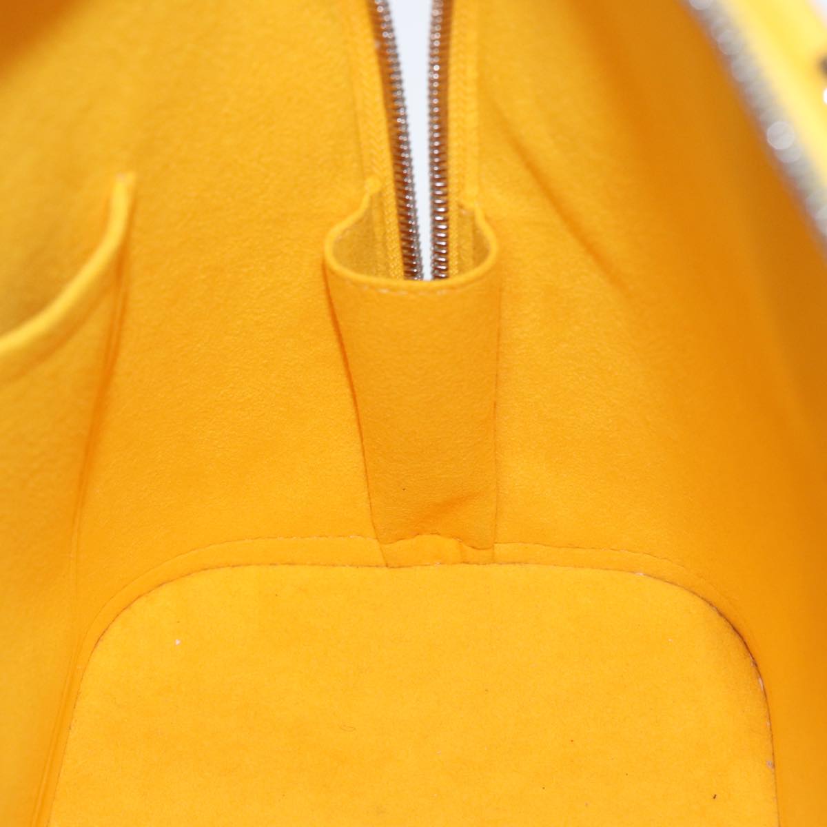 LOUIS VUITTON Epi Alma PM Hand Bag Yellow Citron M40619 LV 77910