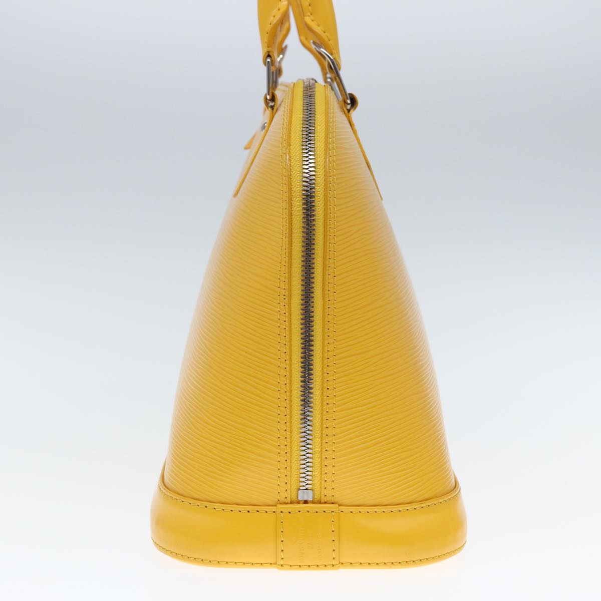 LOUIS VUITTON Epi Alma PM Hand Bag Yellow Citron M40619 LV 77910