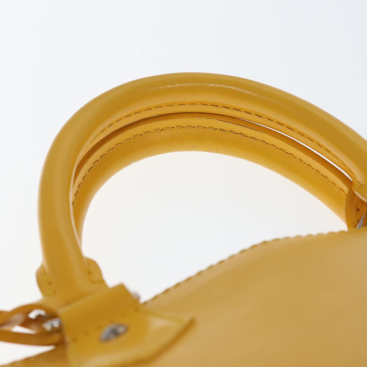 LOUIS VUITTON Epi Alma PM Hand Bag Yellow Citron M40619 LV 77910