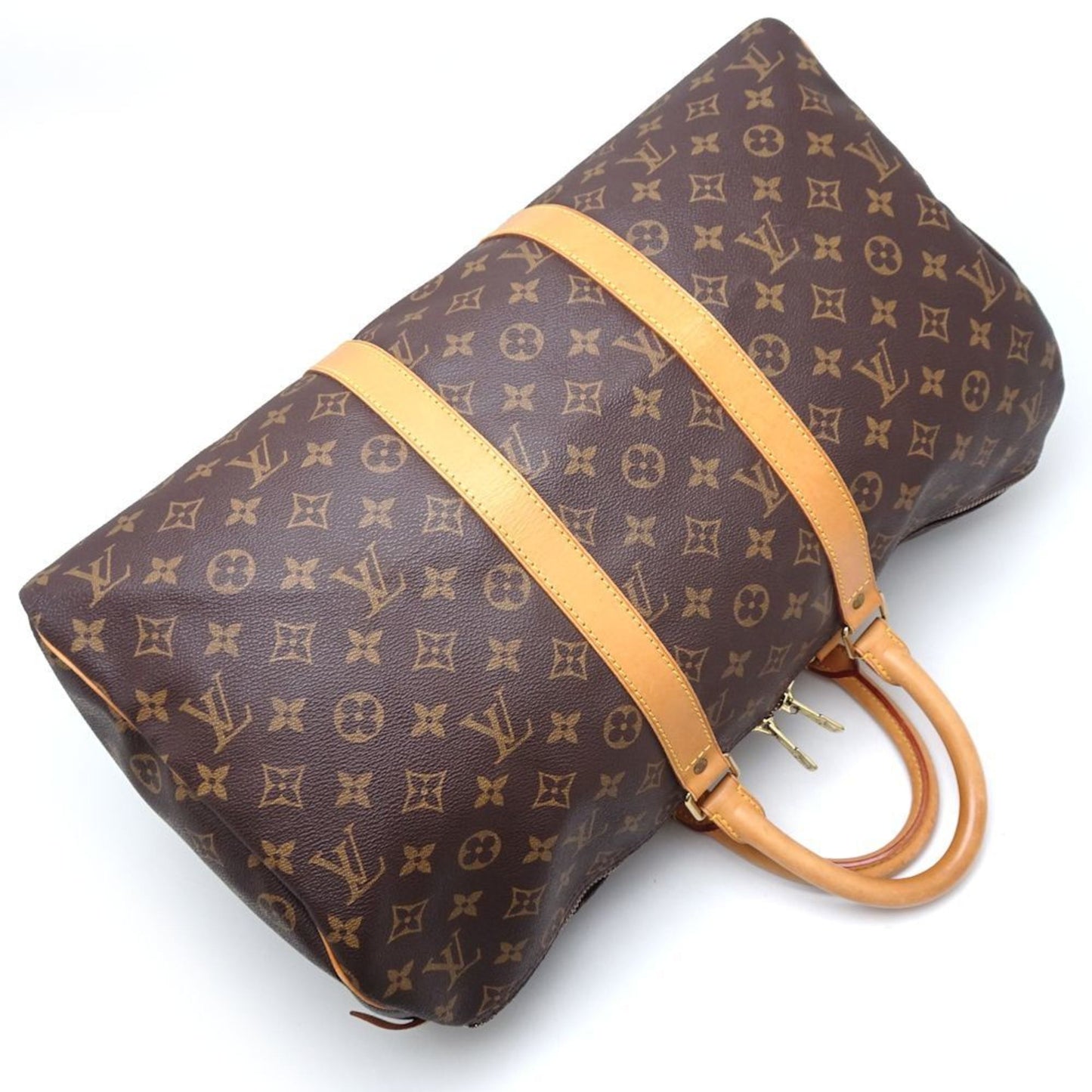 Louis Vuitton Keepall 45  Canvas Travel Bag ()