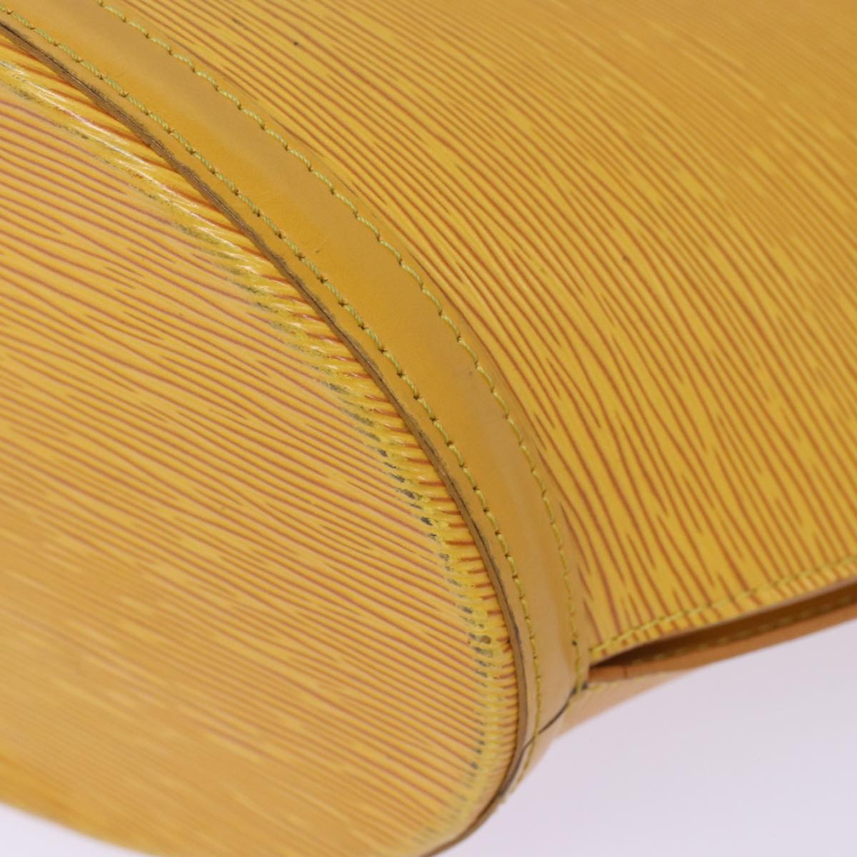 LOUIS VUITTON Epi Saint Jacques Shopping Shoulder Bag Yellow M52279 77922