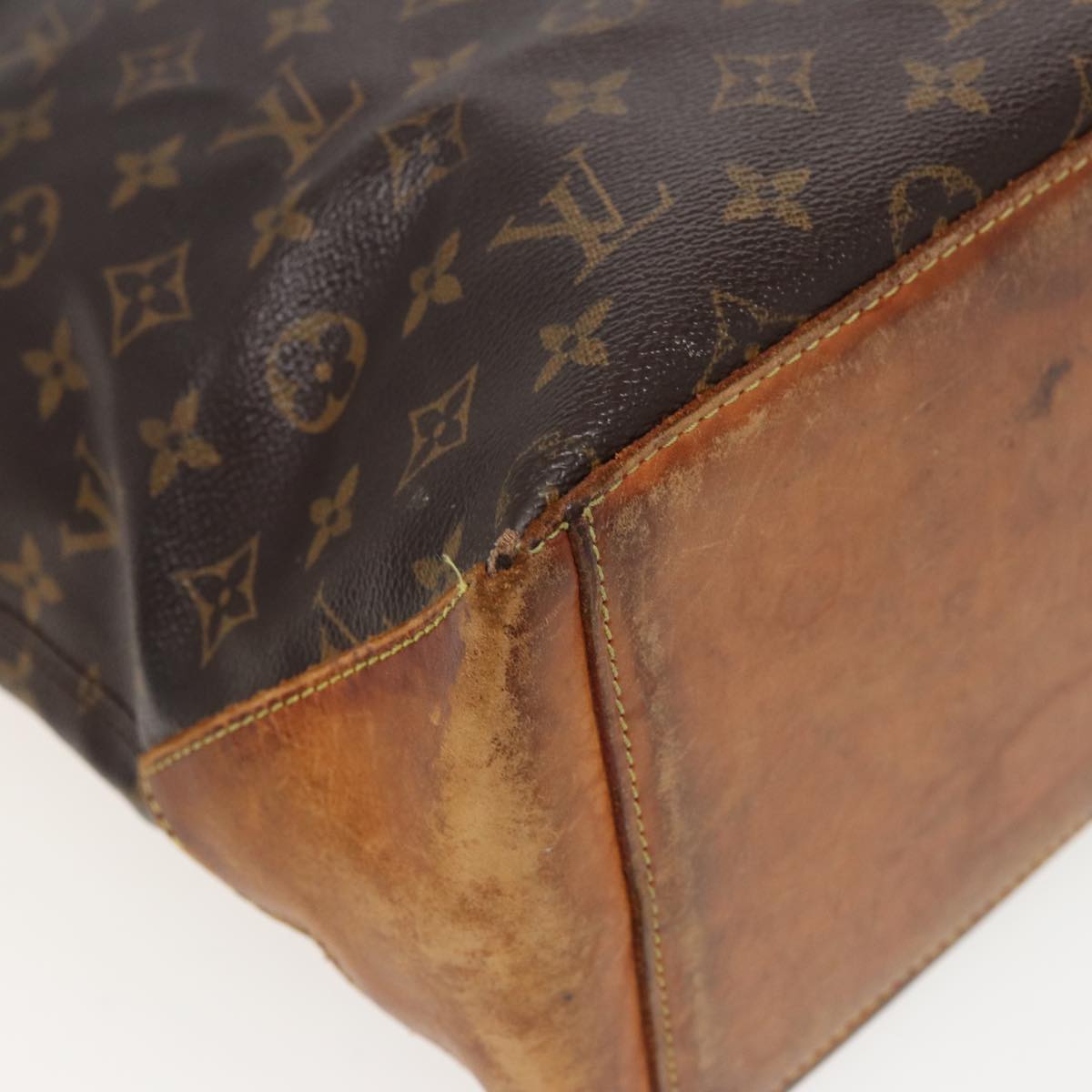LOUIS VUITTON Monogram Cabas Mezzo Tote Bag M51151 LV 77943