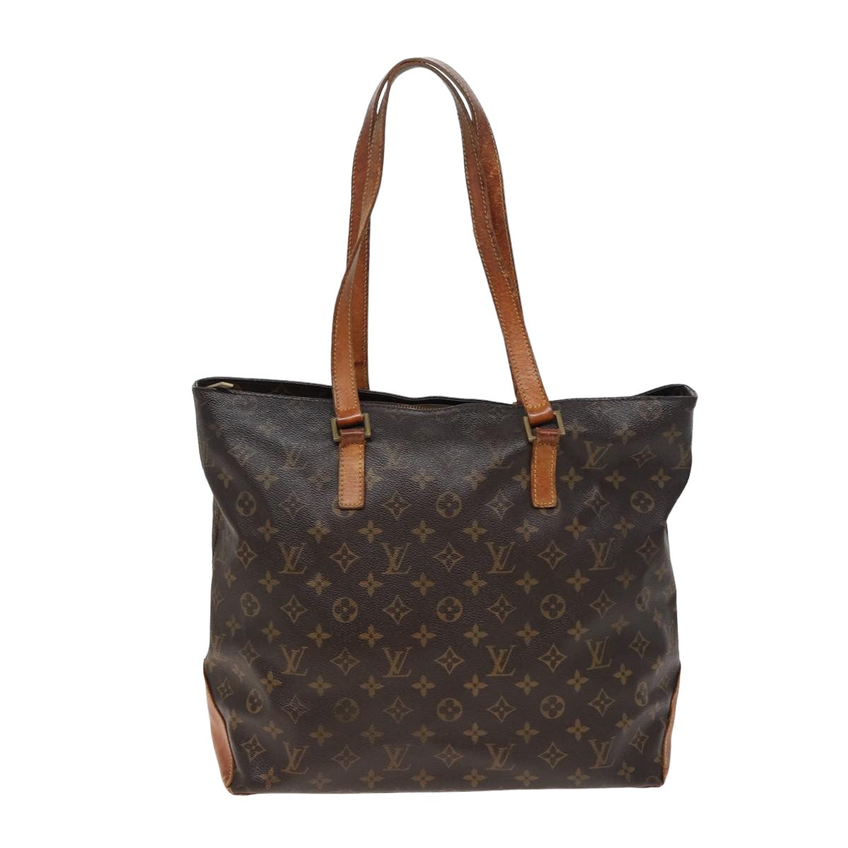 LOUIS VUITTON Monogram Cabas Mezzo Tote Bag M51151 LV 77943