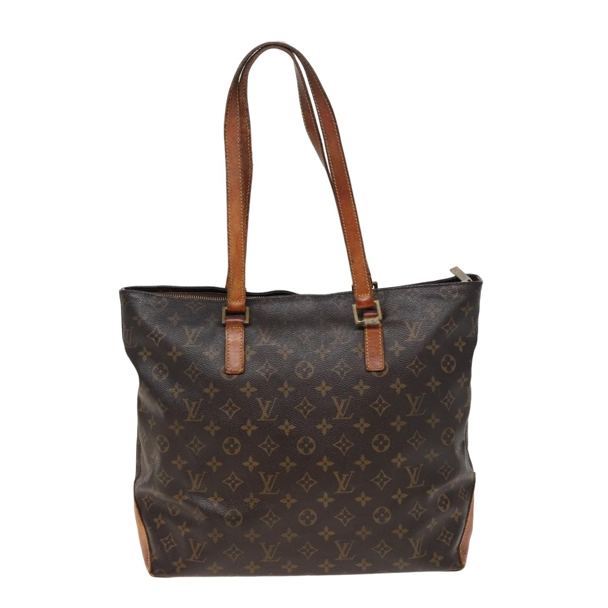 LOUIS VUITTON Monogram Cabas Mezzo Tote Bag M51151 LV 77943