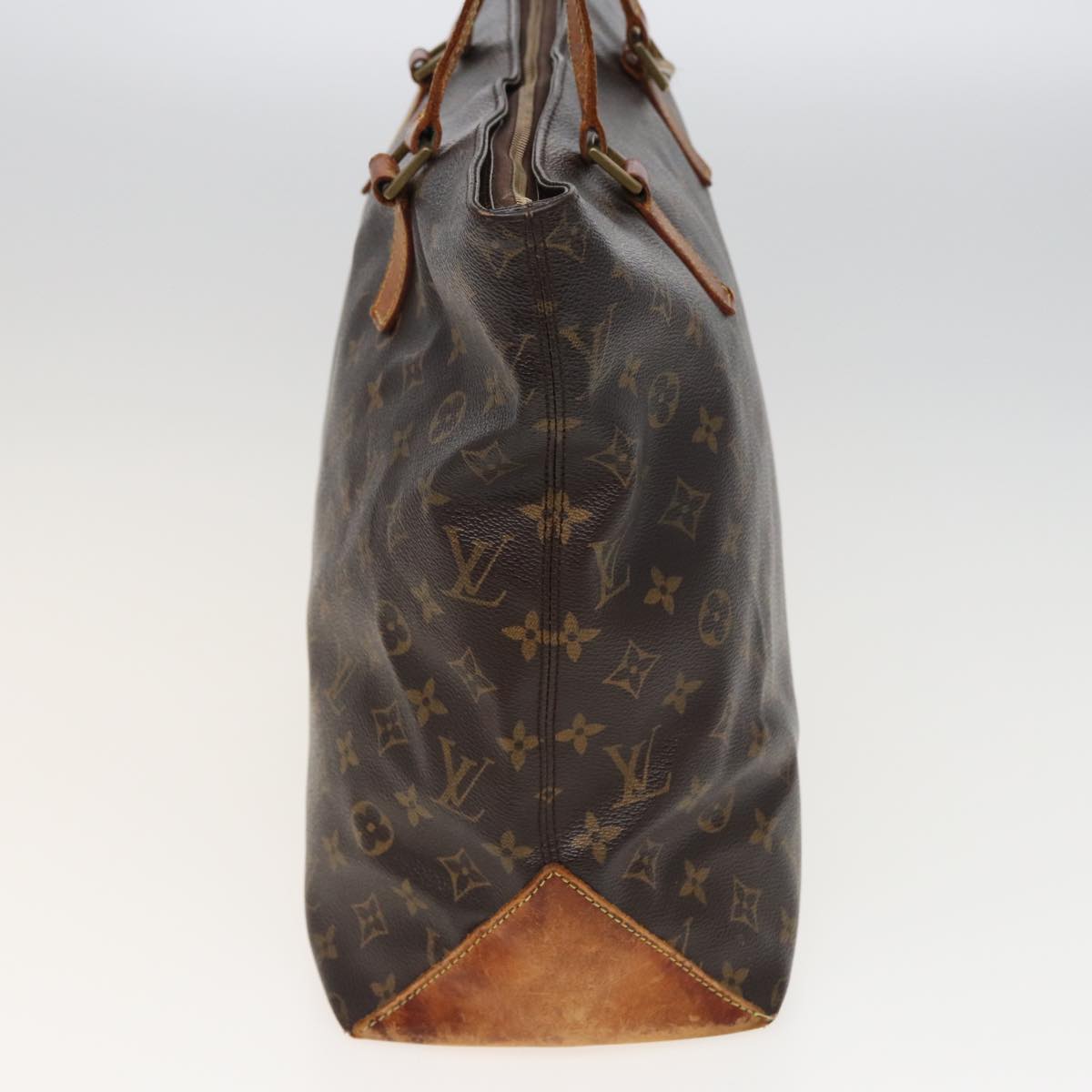 LOUIS VUITTON Monogram Cabas Mezzo Tote Bag M51151 LV 77943