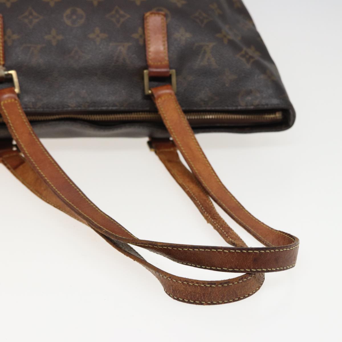 LOUIS VUITTON Monogram Cabas Mezzo Tote Bag M51151 LV 77943