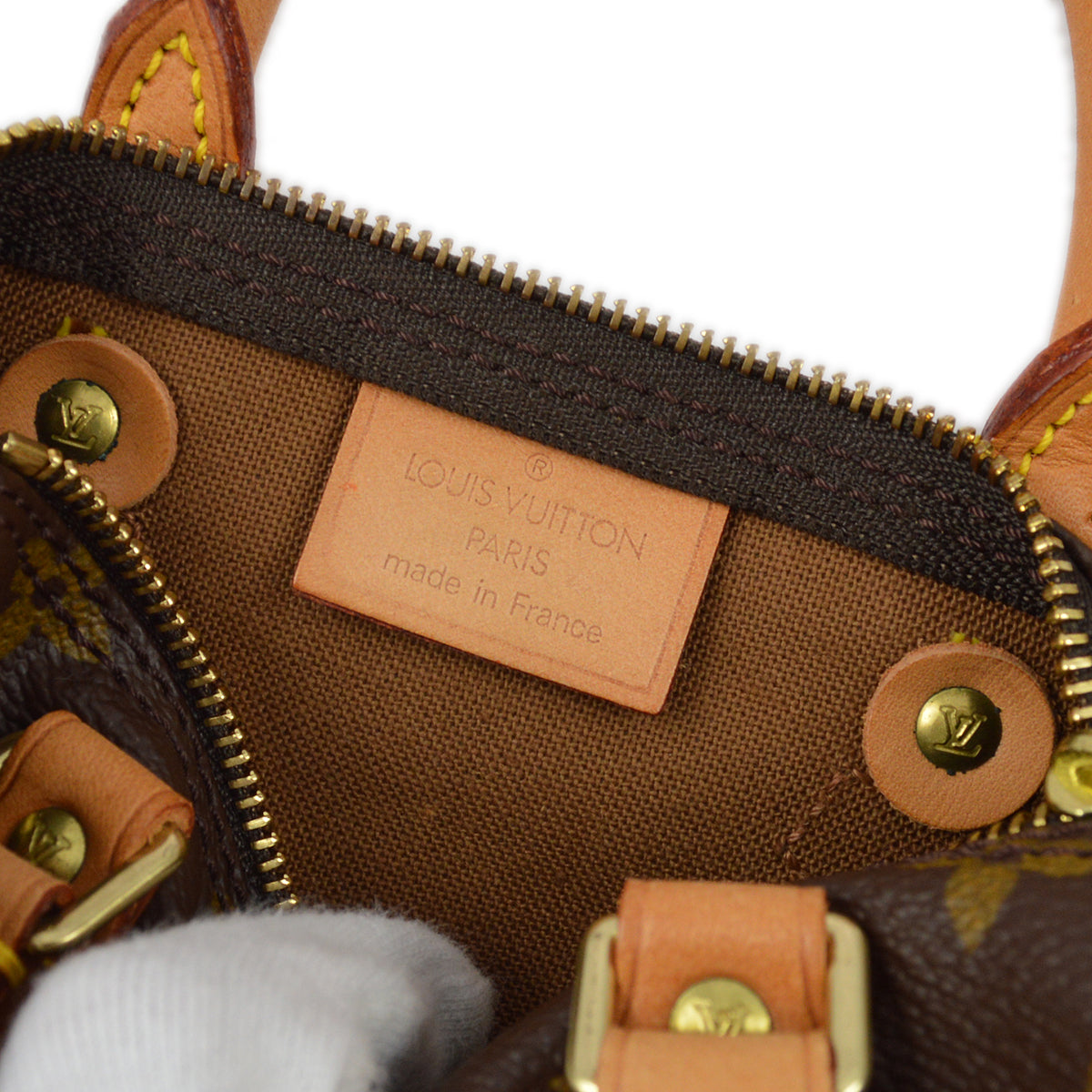 Louis Vuitton 1999 Monogram Mini Speedy M41534