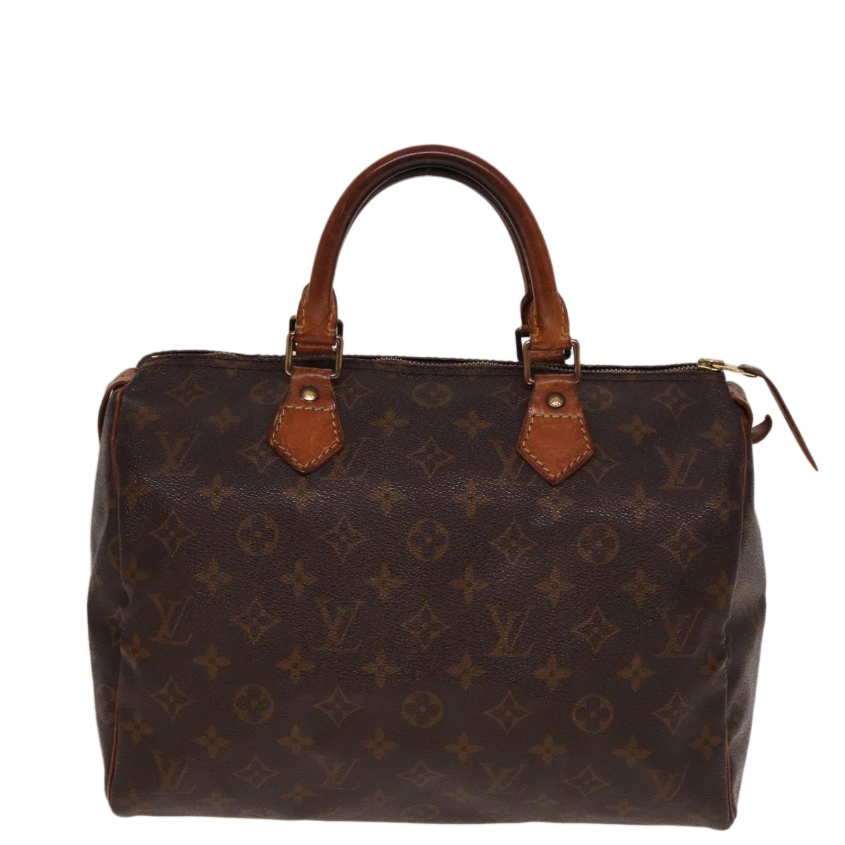 LOUIS VUITTON Monogram Speedy 30 Hand Bag M41526 LV 77954