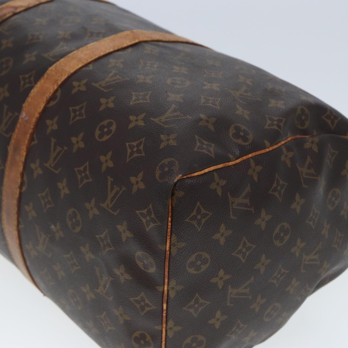 LOUIS VUITTON Monogram Keepall 50 Boston Bag M41426 LV 77968