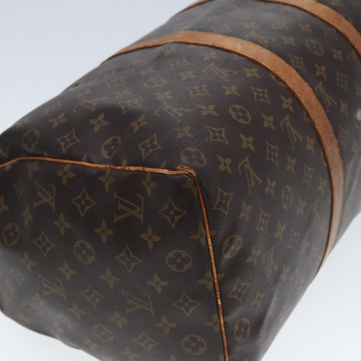LOUIS VUITTON Monogram Keepall 50 Boston Bag M41426 LV 77968