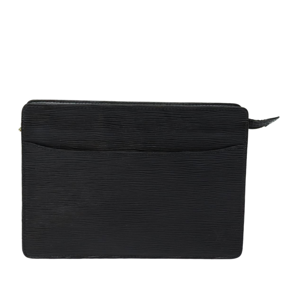 LOUIS VUITTON Epi Pochette Homme Clutch Bag Black Noir M52522 LV 77981